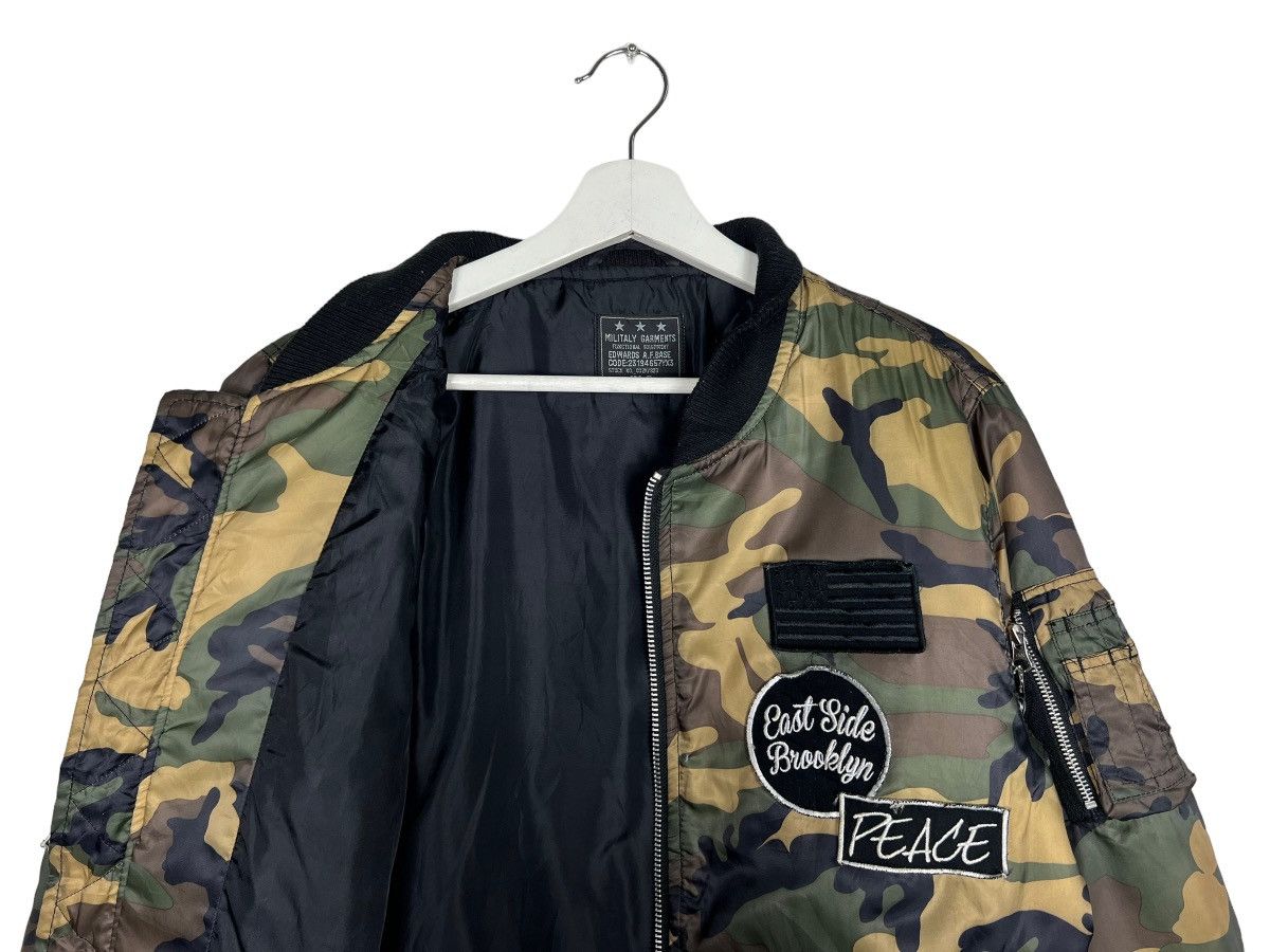 Japanese Brand 🔥 RIOT RIOT EDWARDS CAMO BOMBER JACKET Size US L / EU 52-54 / 3 - 10 Thumbnail