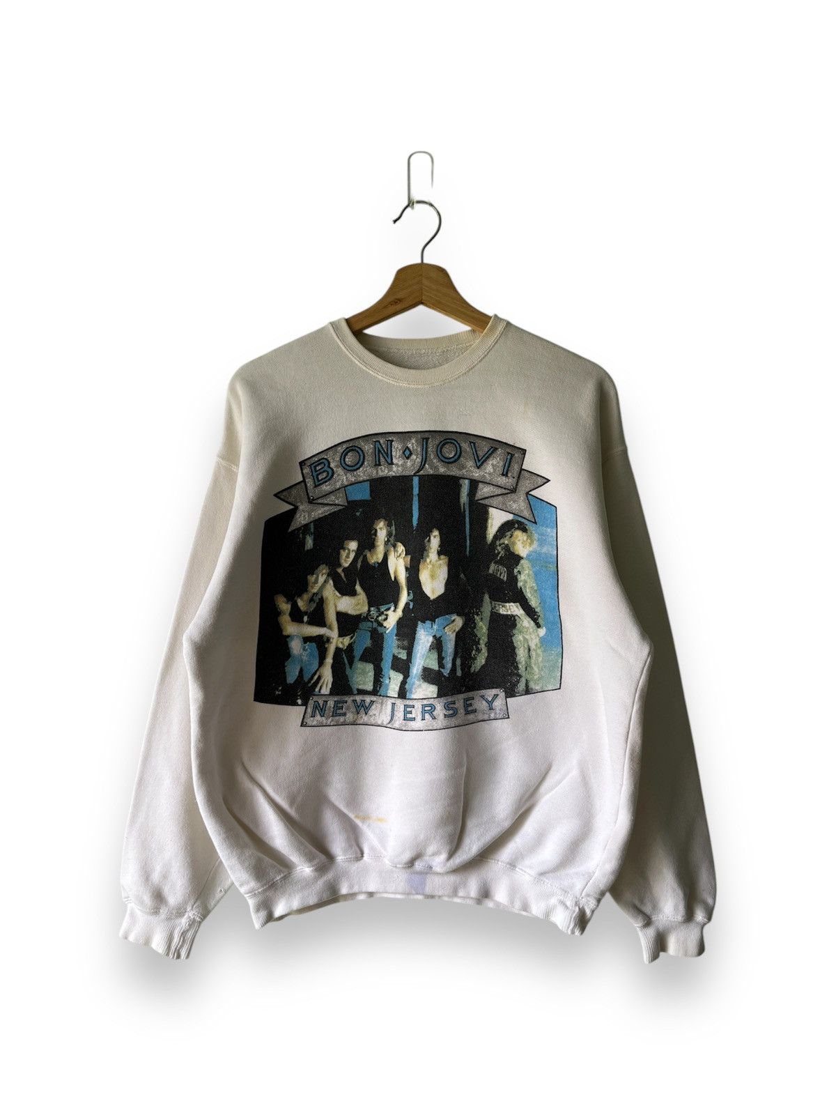 Band Tees × Vintage Vintage Bon Jovi Tour Sweatshirt Size US M / EU 48-50 / 2 - 1 Thumbnail