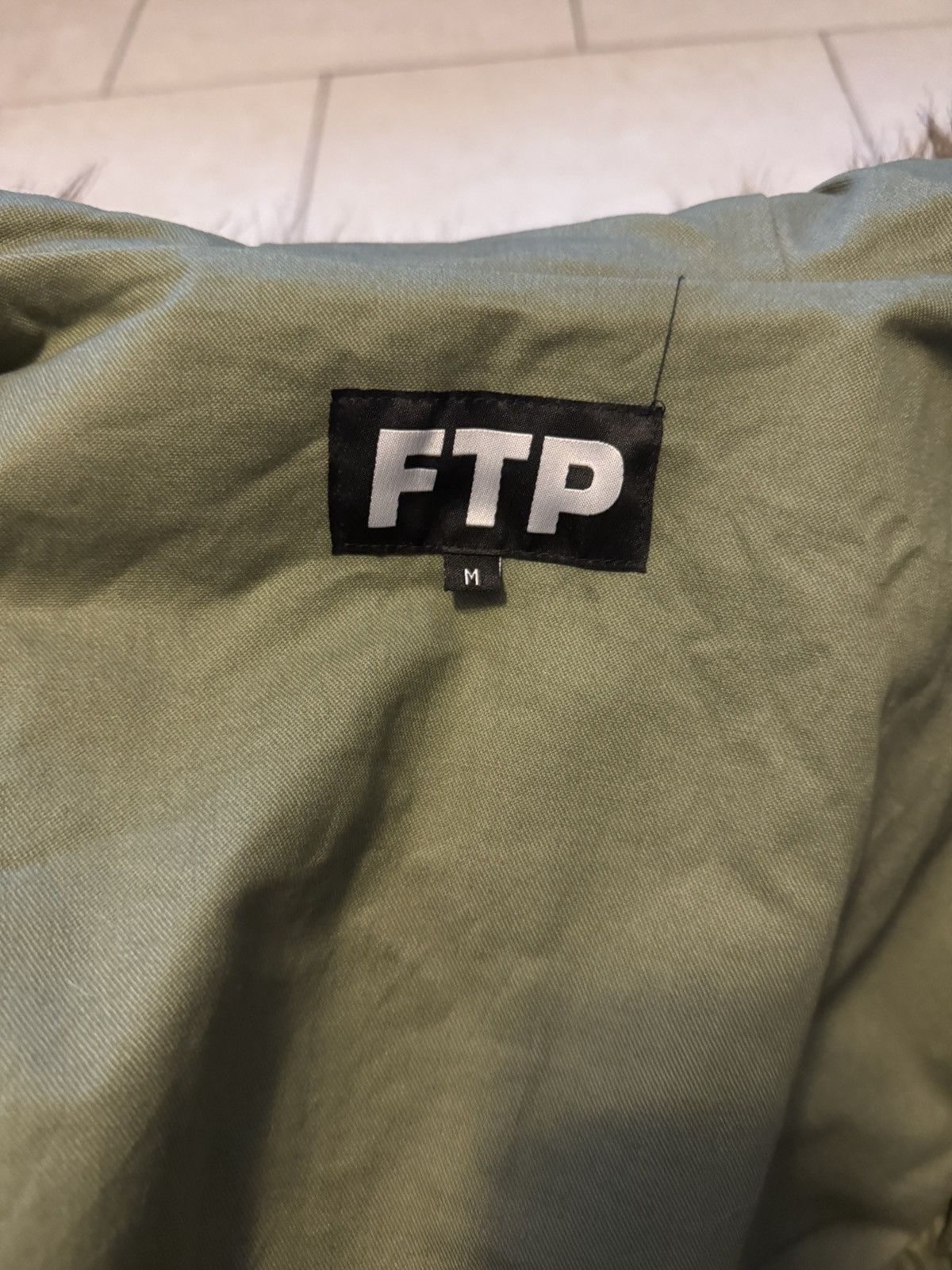 Veste Parka FTP F-TEC FULL ZIP - Noir, Taille L, Neuve Sans étiquettes, Style Streetwear
