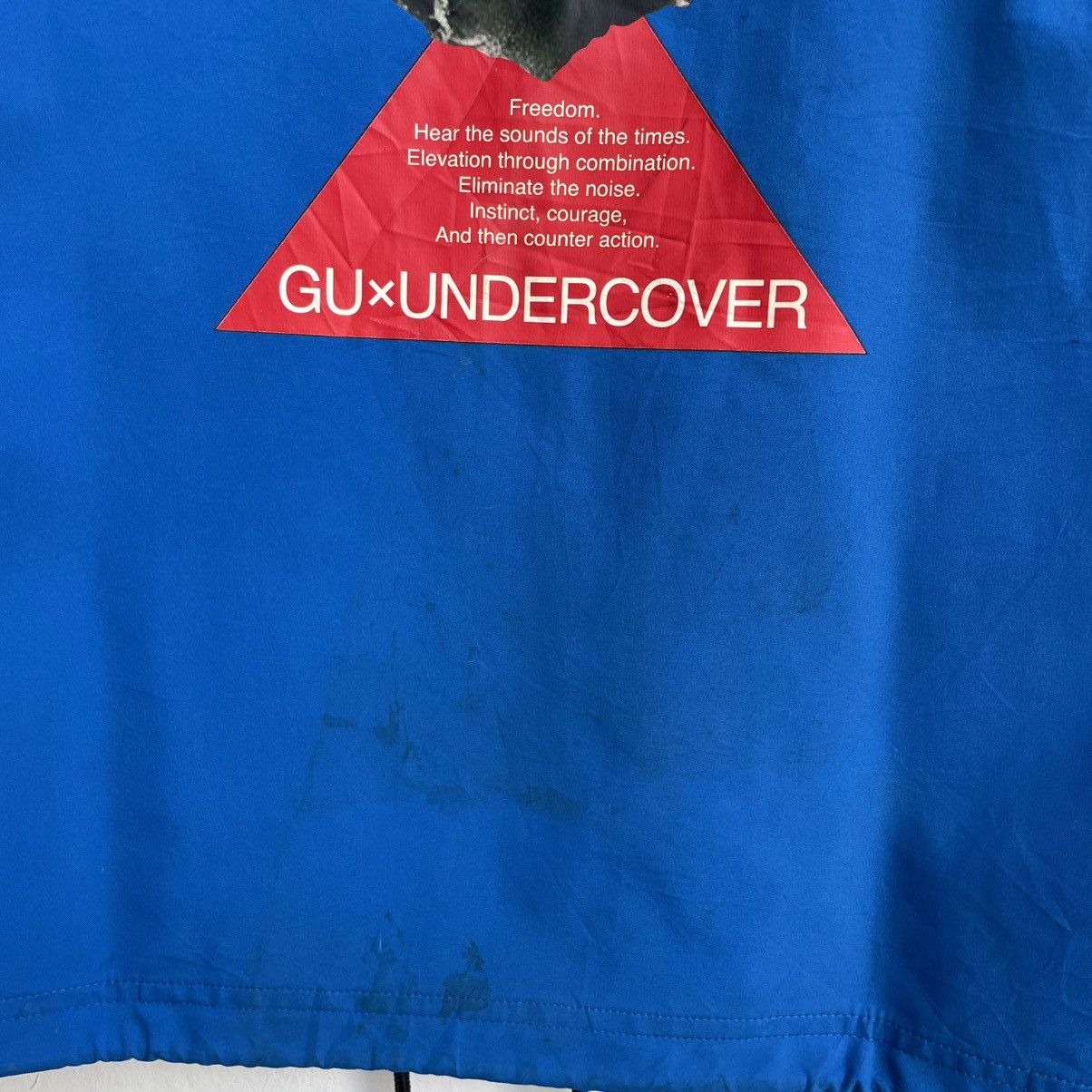 John Undercover × Jun Takahashi × Undercover 💥Awesome Undercover X Japanese Brand Coach Jacket Big Logo Size US S / EU 44-46 / 1 - 6 Thumbnail
