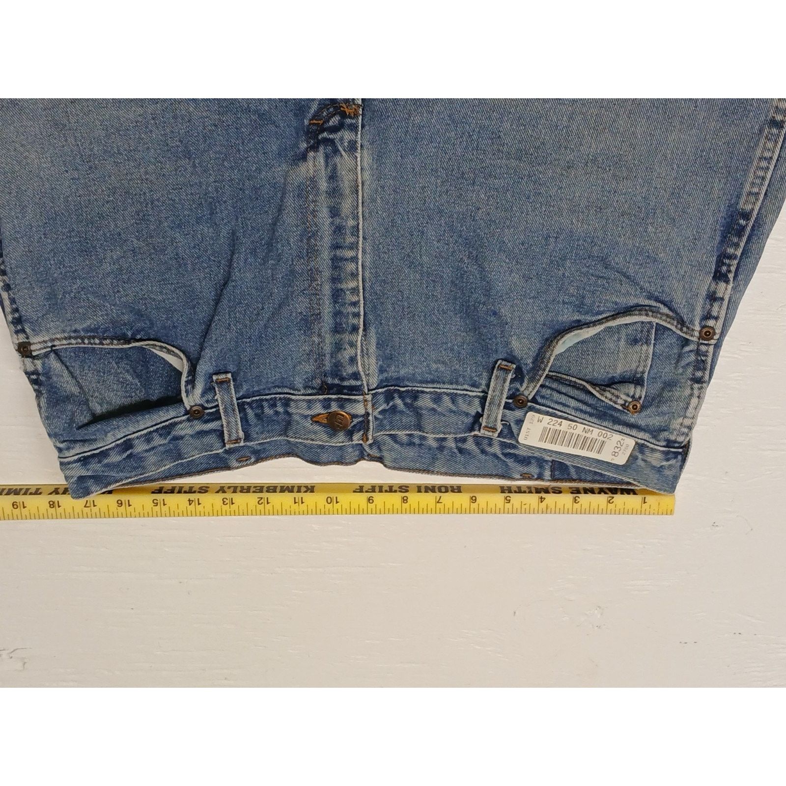 Other Unifirst Men's Blue Denim (38x34) Comfort Straight Jeans Size US 38 / EU 54 - 6 Thumbnail