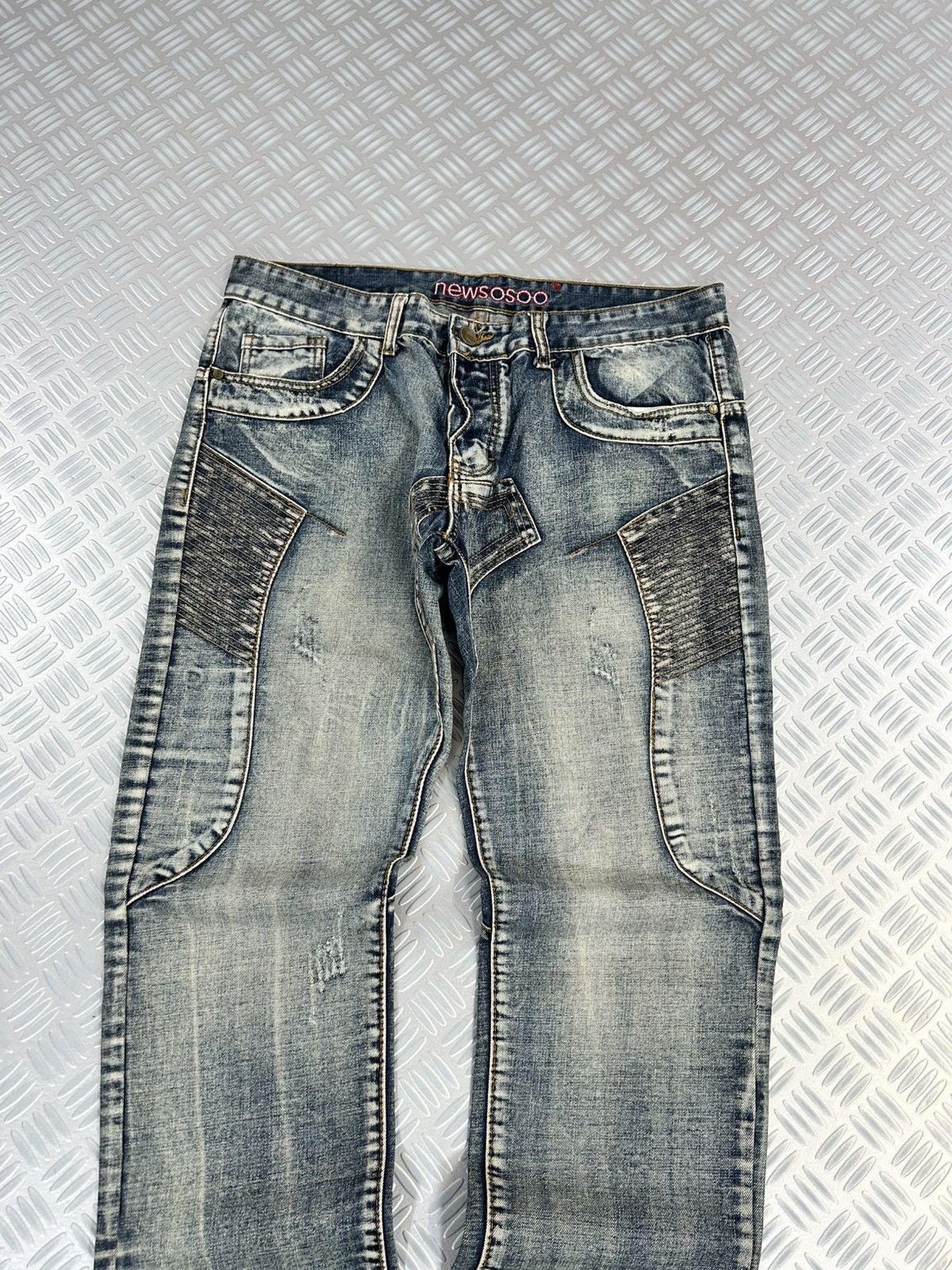 Japanese Brand × Vintage Japanese faded jeans Size US 38 / EU 54 - 5 Thumbnail