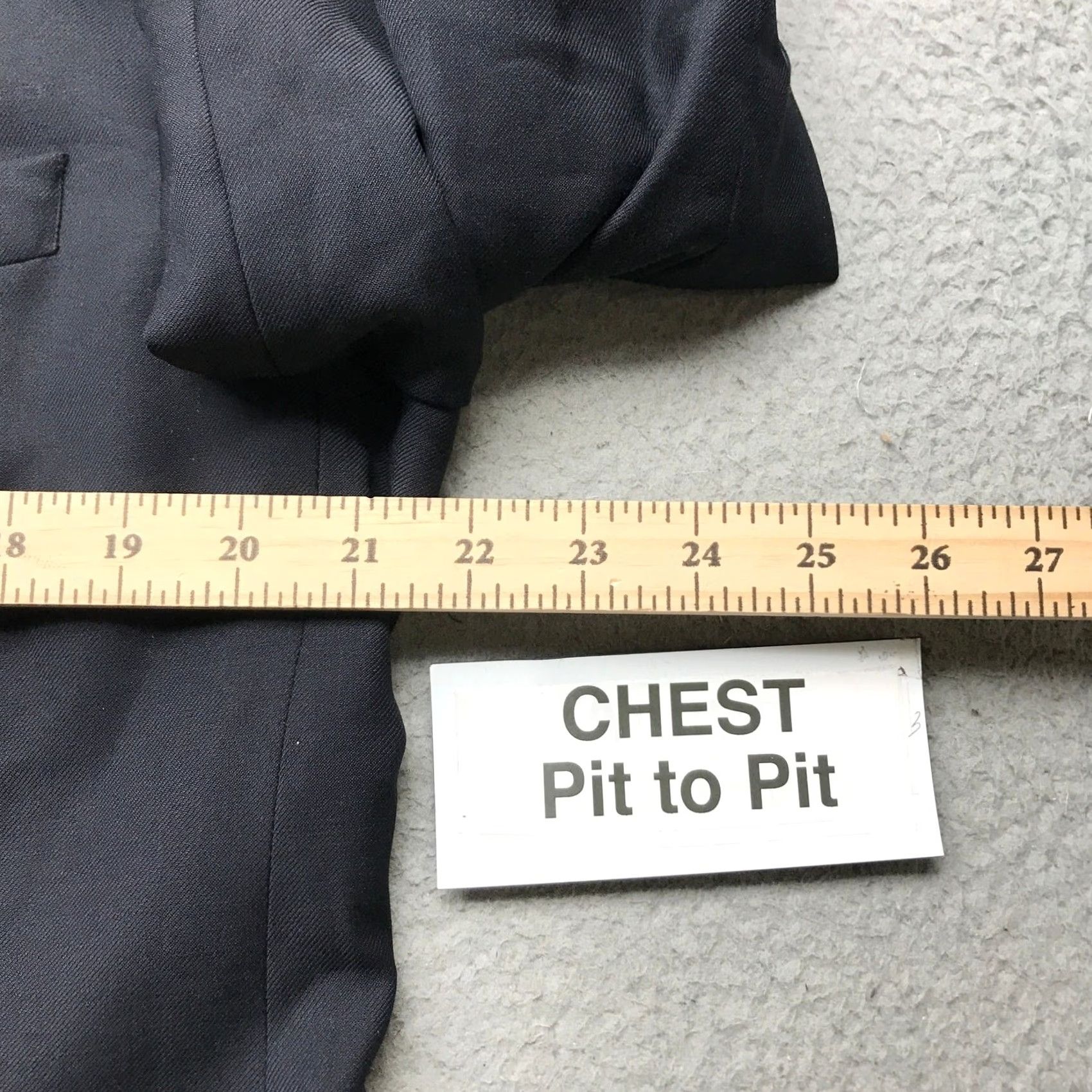 Brooks Brothers Brooks Brothers Brooksease Blazer Coat Mens L 42L Button Coat Blazer Navy Solid Pockets Wool? Polyester Blazer Mens Regular Fall Winter Jacket Size 42R - 6 Thumbnail
