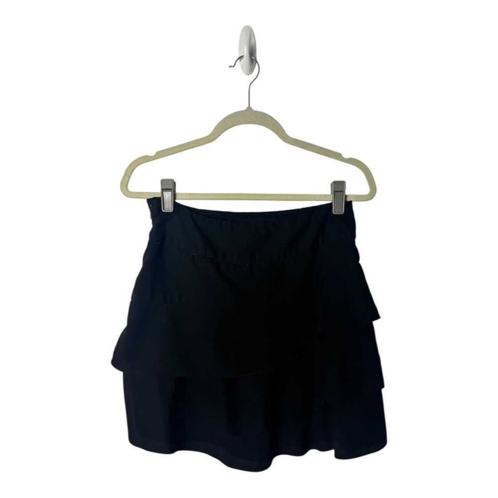 Other The Limited Black Tiered Ruffle Mini Skirt Women’s Size 4 Size 27" / US 4 / IT 40 - 5 Thumbnail