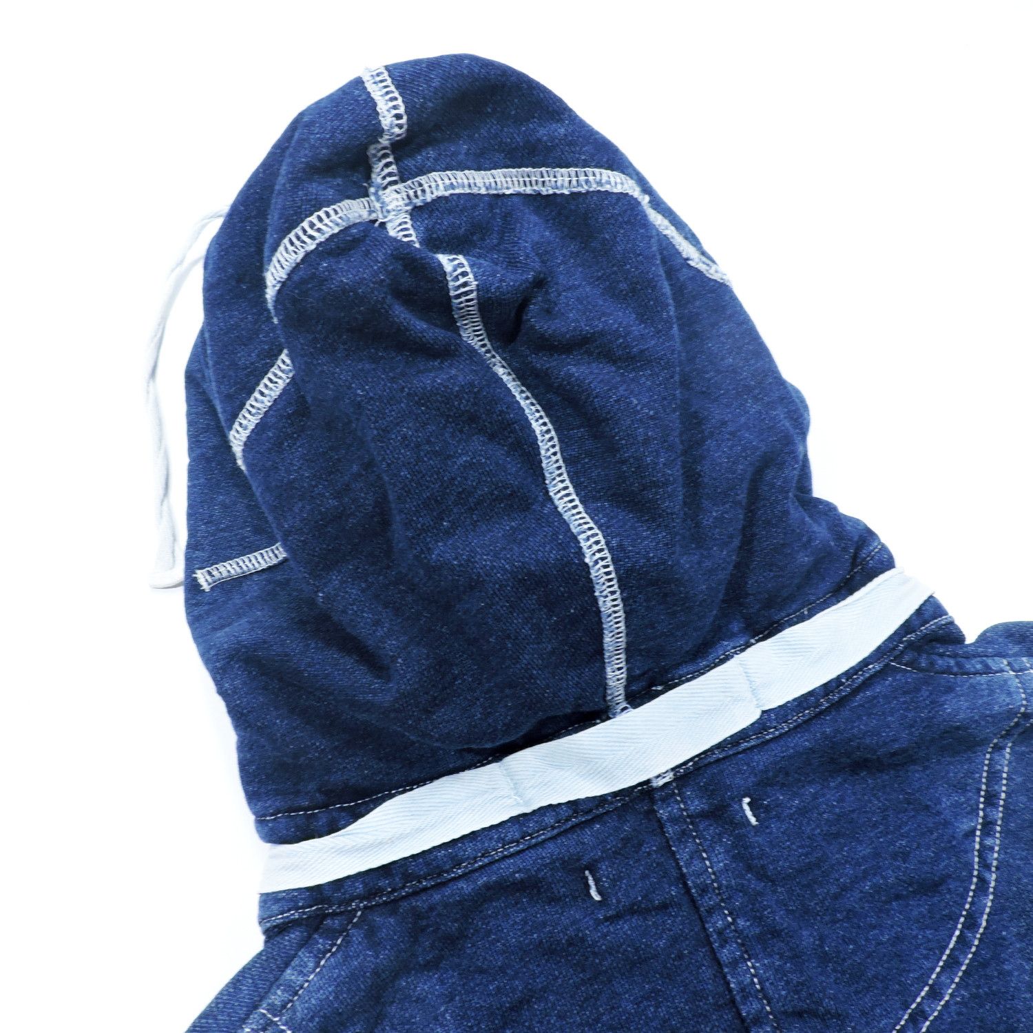 Japanese Brand HOUSTON UNION MADE NAVAL EQUIP SMOCK INDIGO DENIM JACKET Size US M / EU 48-50 / 2 - 13 Thumbnail
