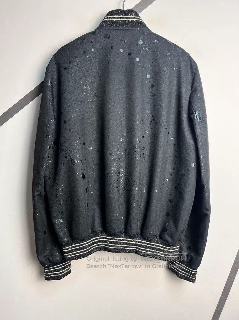 Saint Laurent Paris Saint Laurent Paris Baseball Jacket Jacket Size US M / EU 48-50 / 2 - 2 Thumbnail