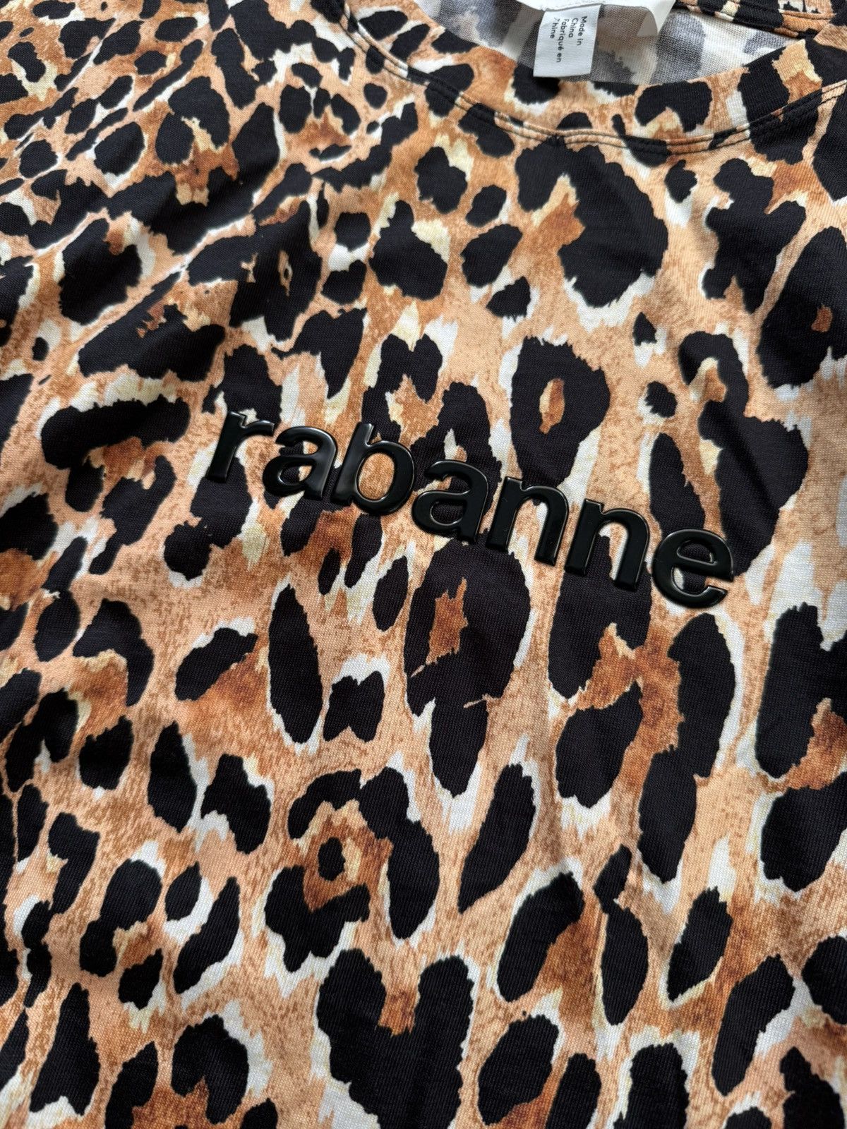 H&M × Paco Rabanne Paco Rabanne x H&M leopard pattern t-shirt Size M / US 6-8 / IT 42-44 - 2 Thumbnail