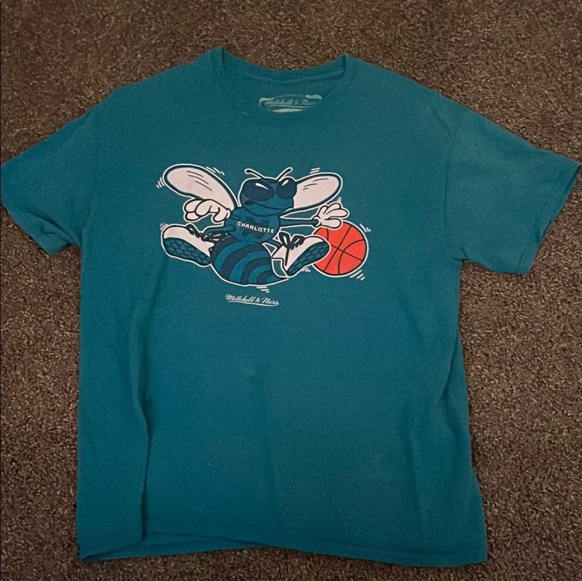 Mitchell & Ness Mitchell & Ness Charlotte Hornets Shirt Size US L / EU 52-54 / 3 - 1 Thumbnail