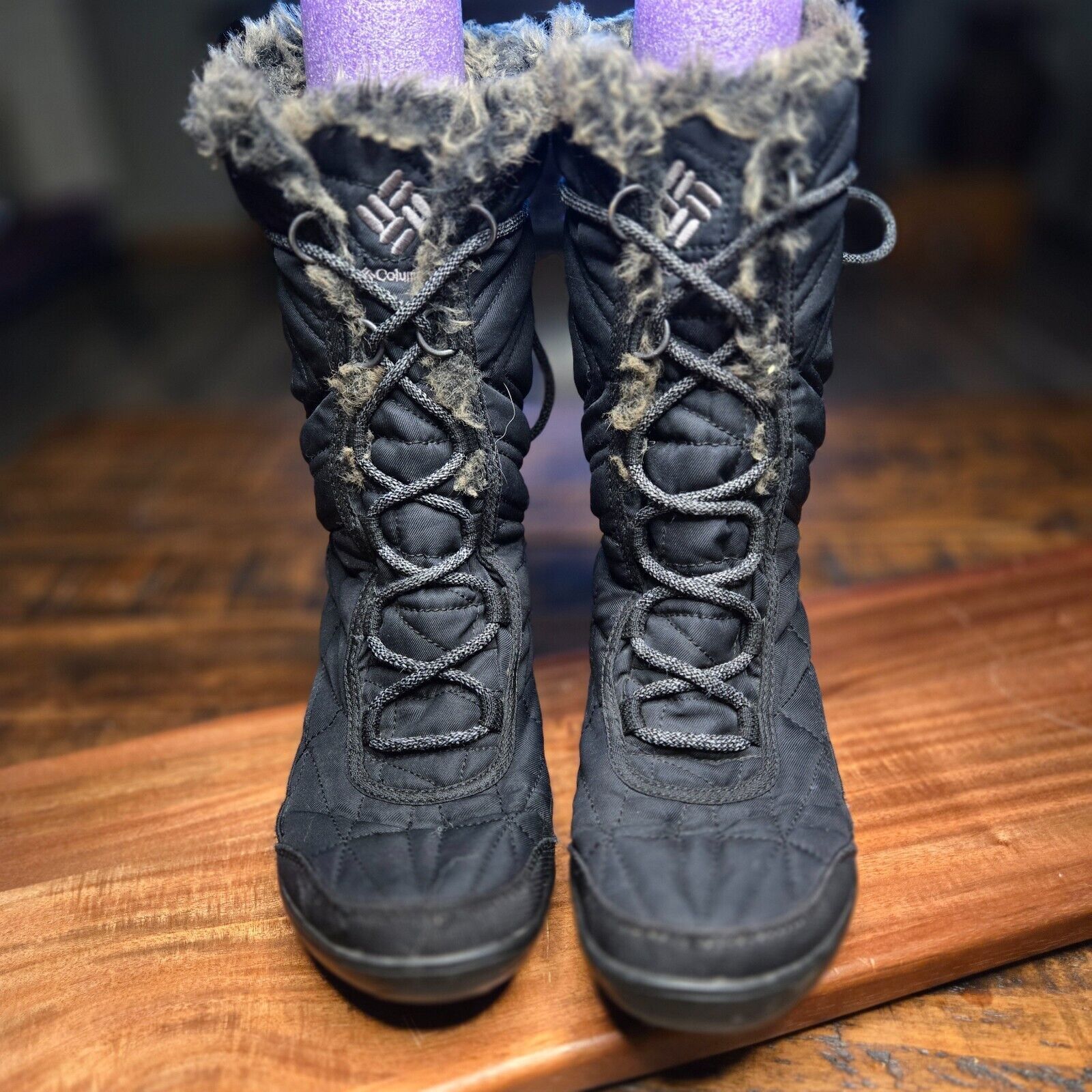 Columbia Columbia Minx Mid III Boots Women’s Size 7.5 Black Gray BB3 Size US 5.5 / IT 35.5 - 6 Thumbnail