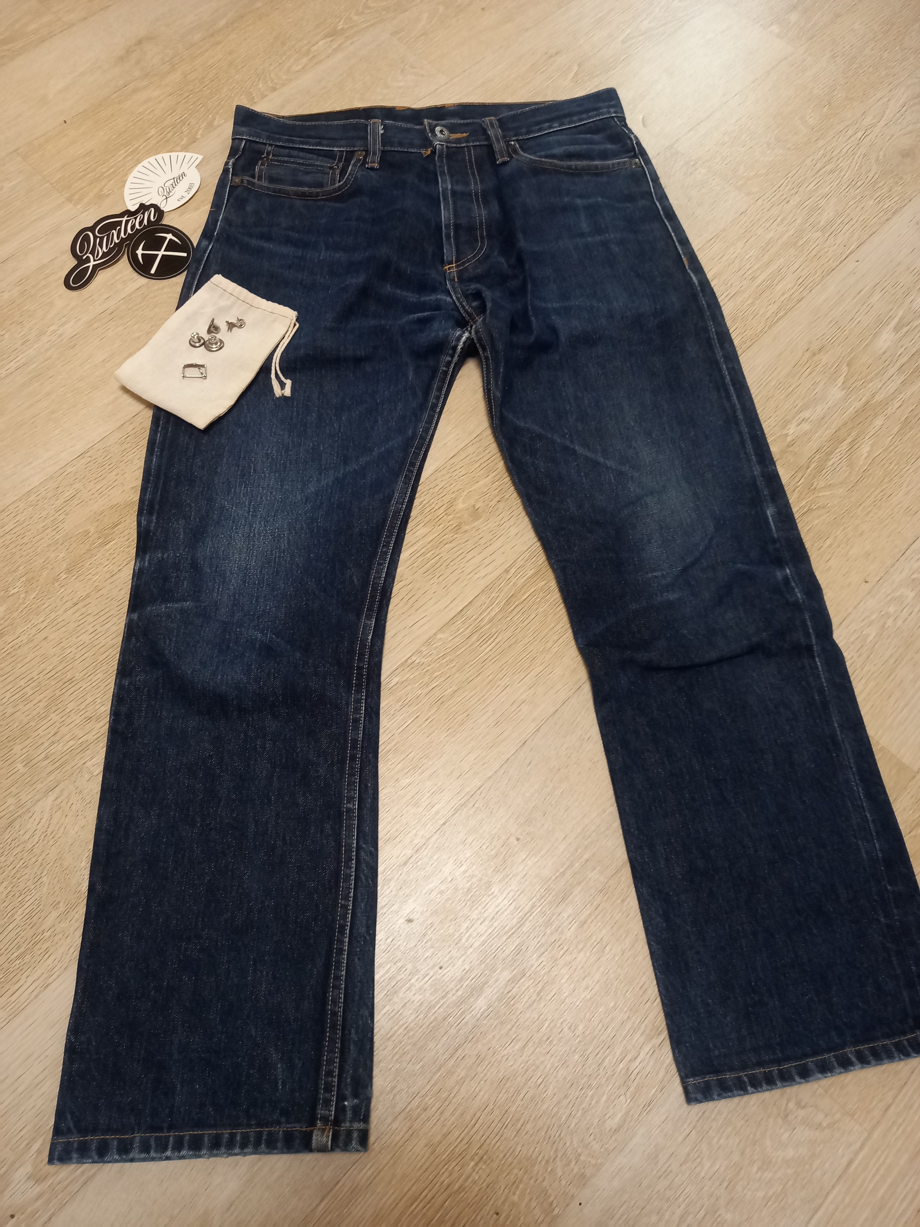 3sixteen 3sixteen SL-100x Selvedge Denim - Slim Straight 31 (Fits 30) Size US 31 - 1 Thumbnail