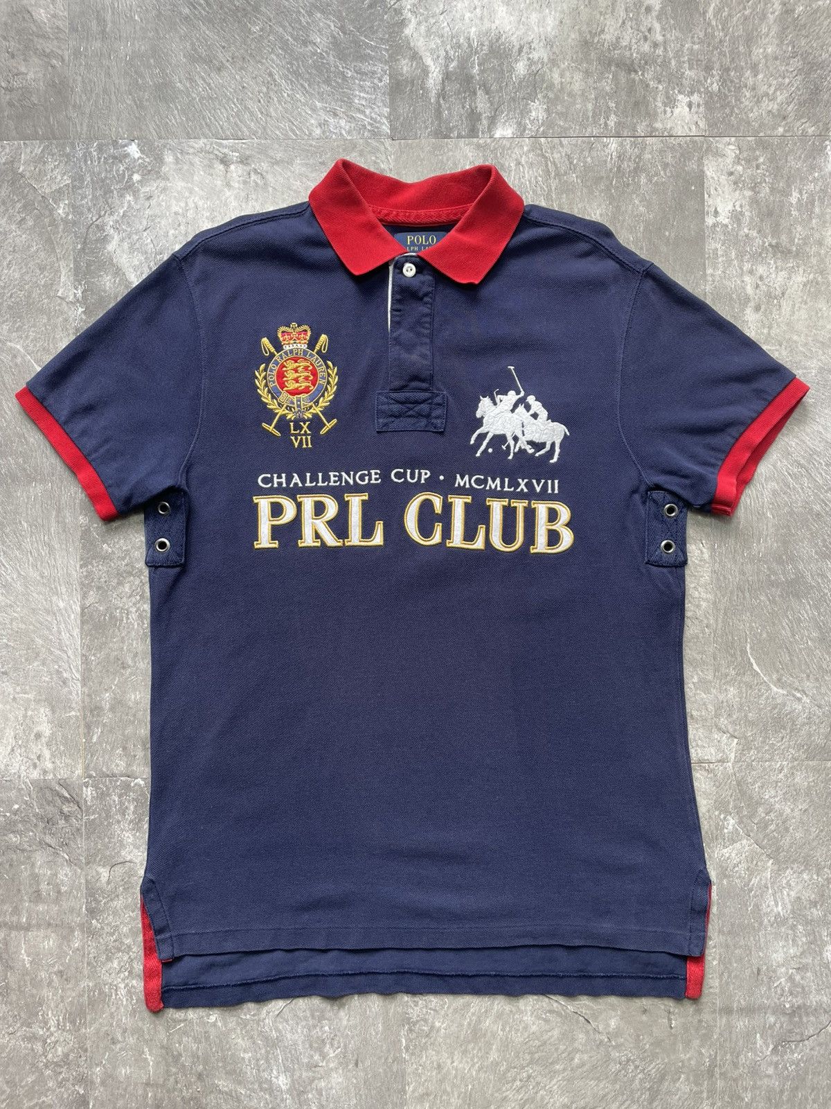 Vintage Polo Ralph Lauren Big Logo PRL Rugby Club Polo Shirt