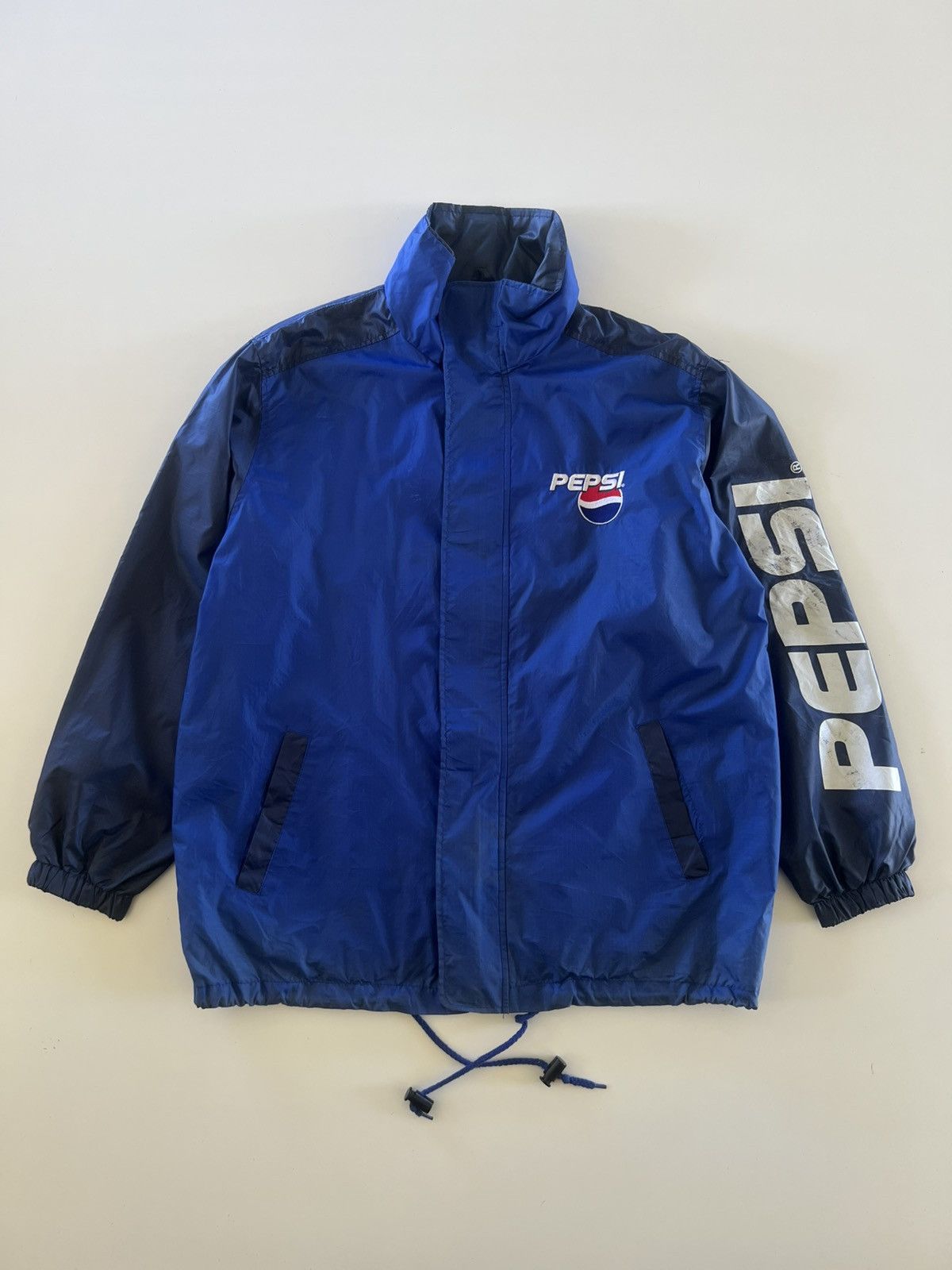 Vintage Vintage Pepsi Windbreaker Size US XL / EU 56 / 4 - 1 Thumbnail