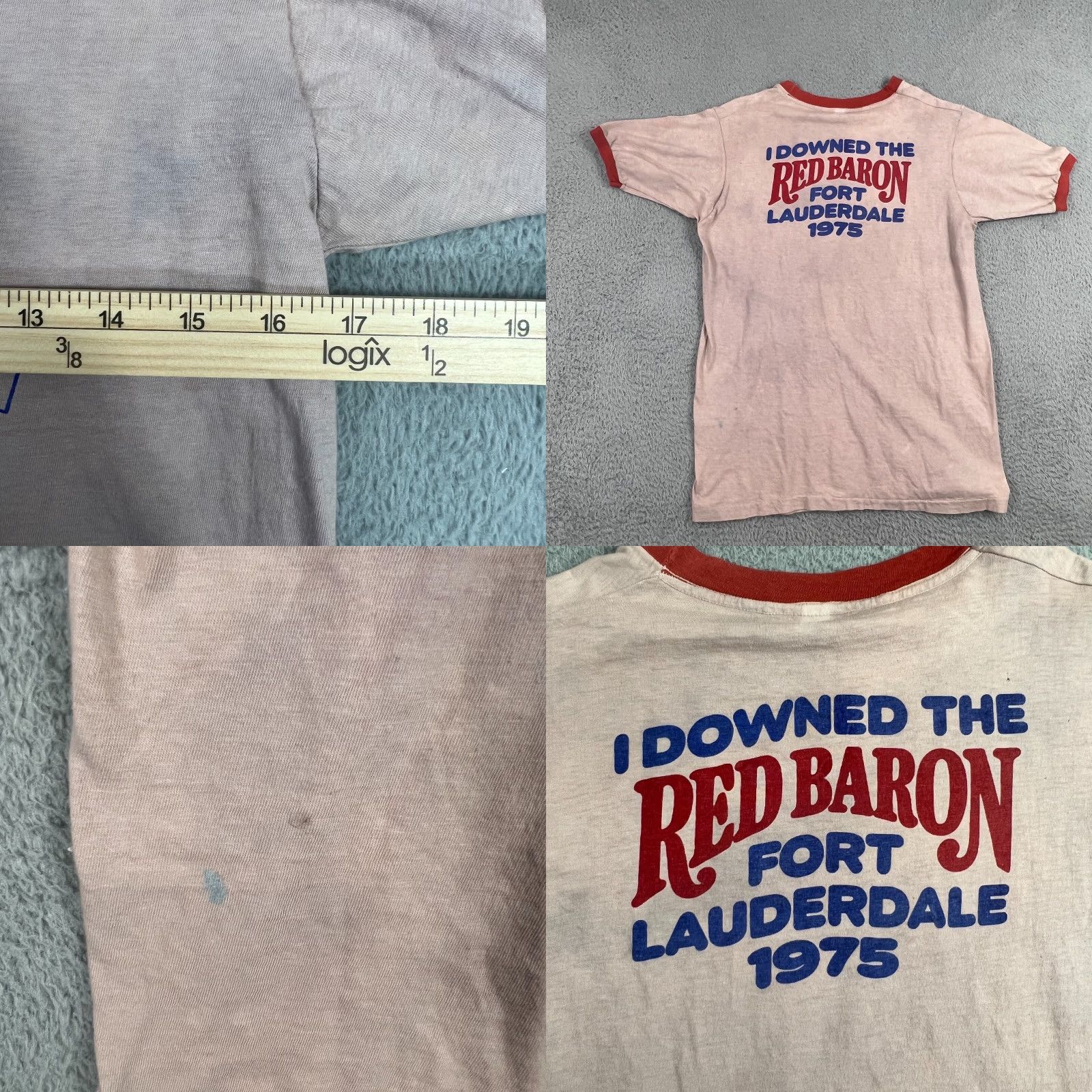 Vintage VINTAGE Seagrams Shirt Large White Tee 70s 80s Logo Cotton Blend Short Sleeve Men T-Shirt USA Size US L / EU 52-54 / 3 - 8 Thumbnail