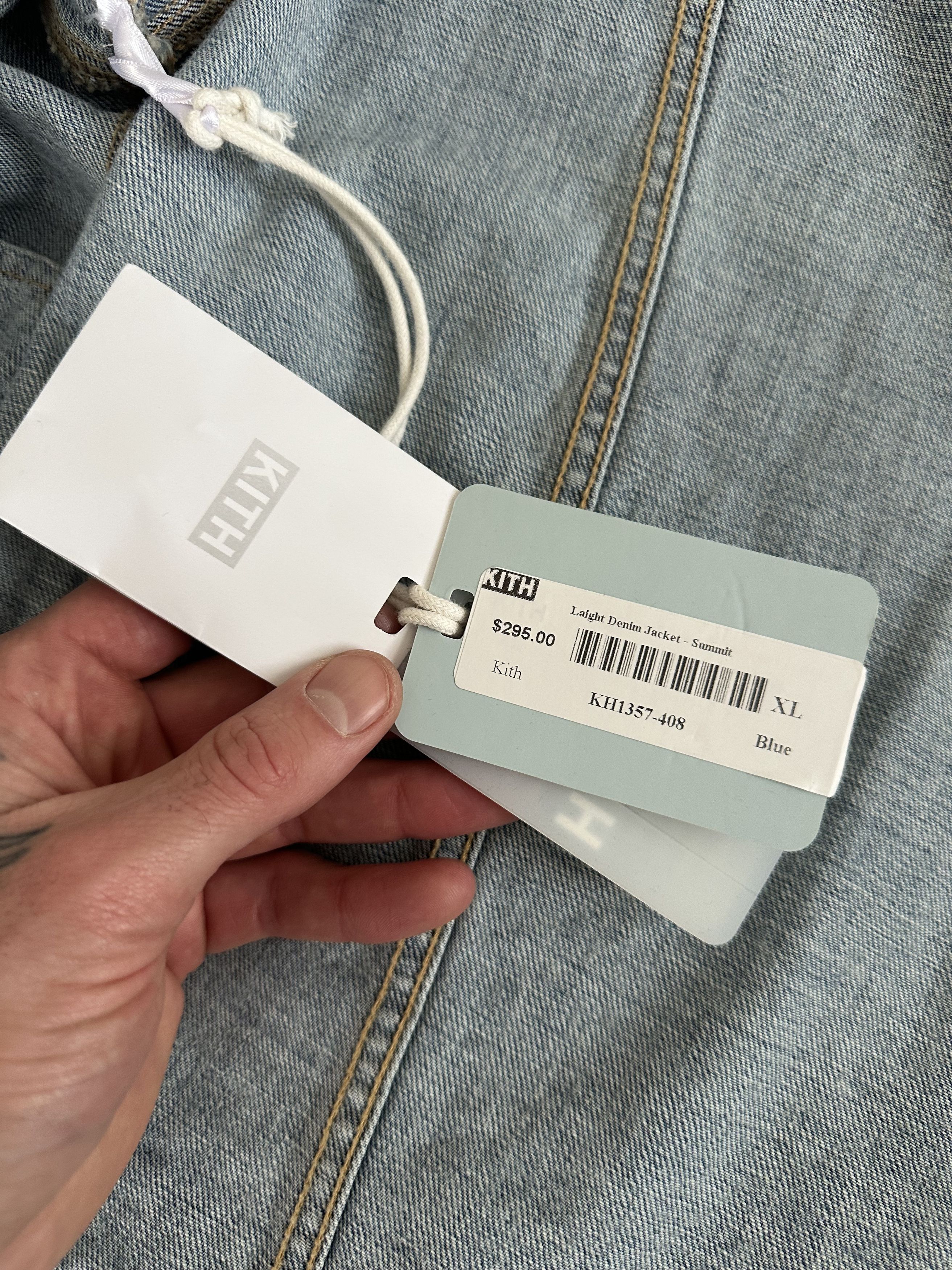 Kith Kith Laight Denim Jacket Summit Size US XL / EU 56 / 4 - 13 Thumbnail