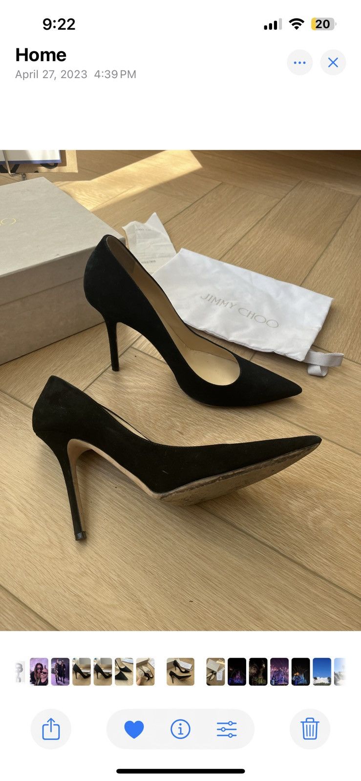 Jimmy Choo Abel Size US 10.5 / IT 40.5 - 2 Thumbnail