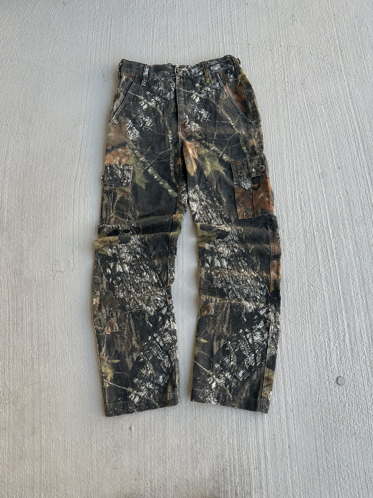Vintage Vintage Real Tree Camouflage Pants Size US 26 / EU 42 - 1 Thumbnail