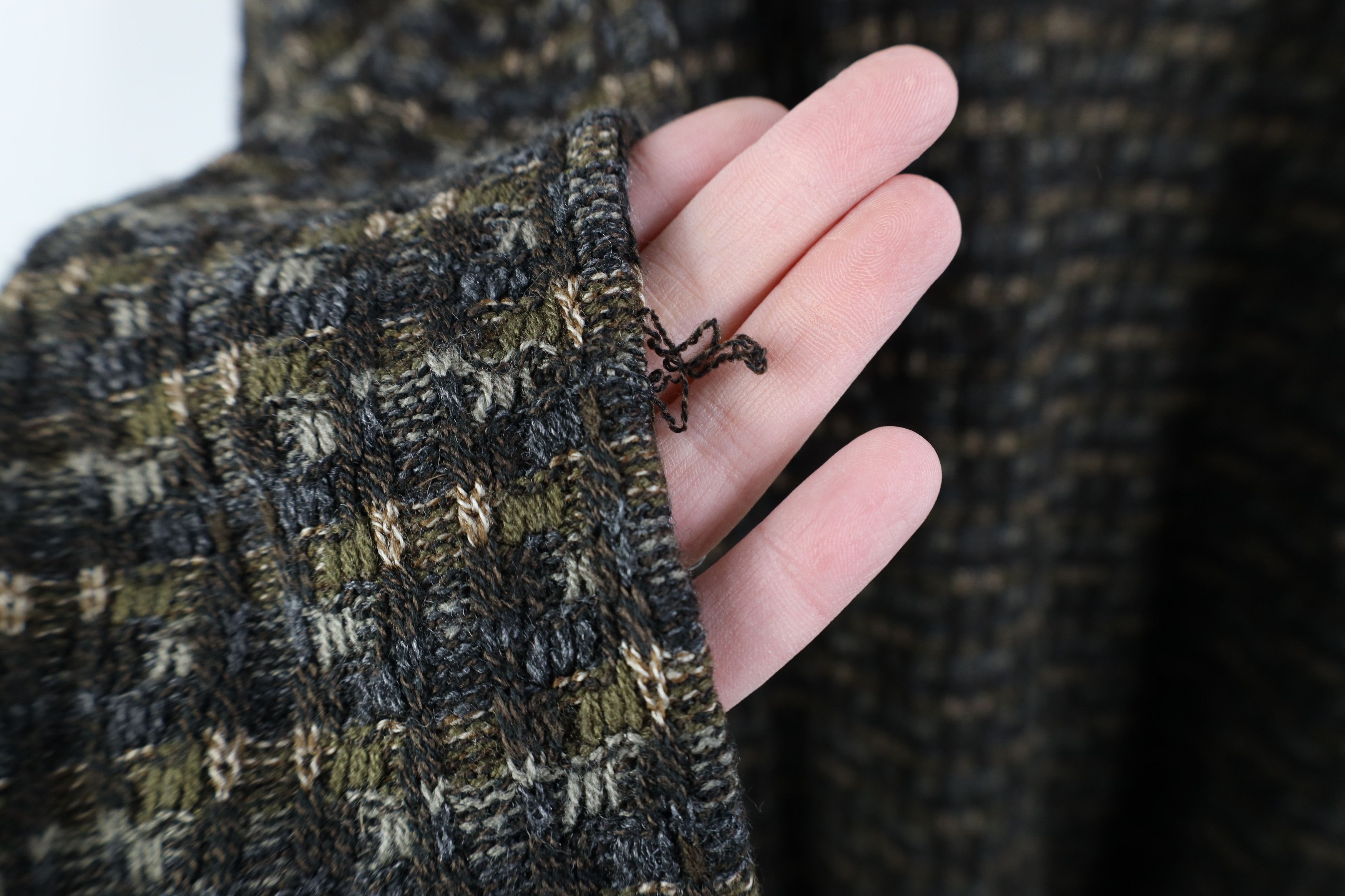 Vintage Vintage 90s Streetwear Ribbed Knit Sweater Earth Tone Size US L / EU 52-54 / 3 - 6 Thumbnail