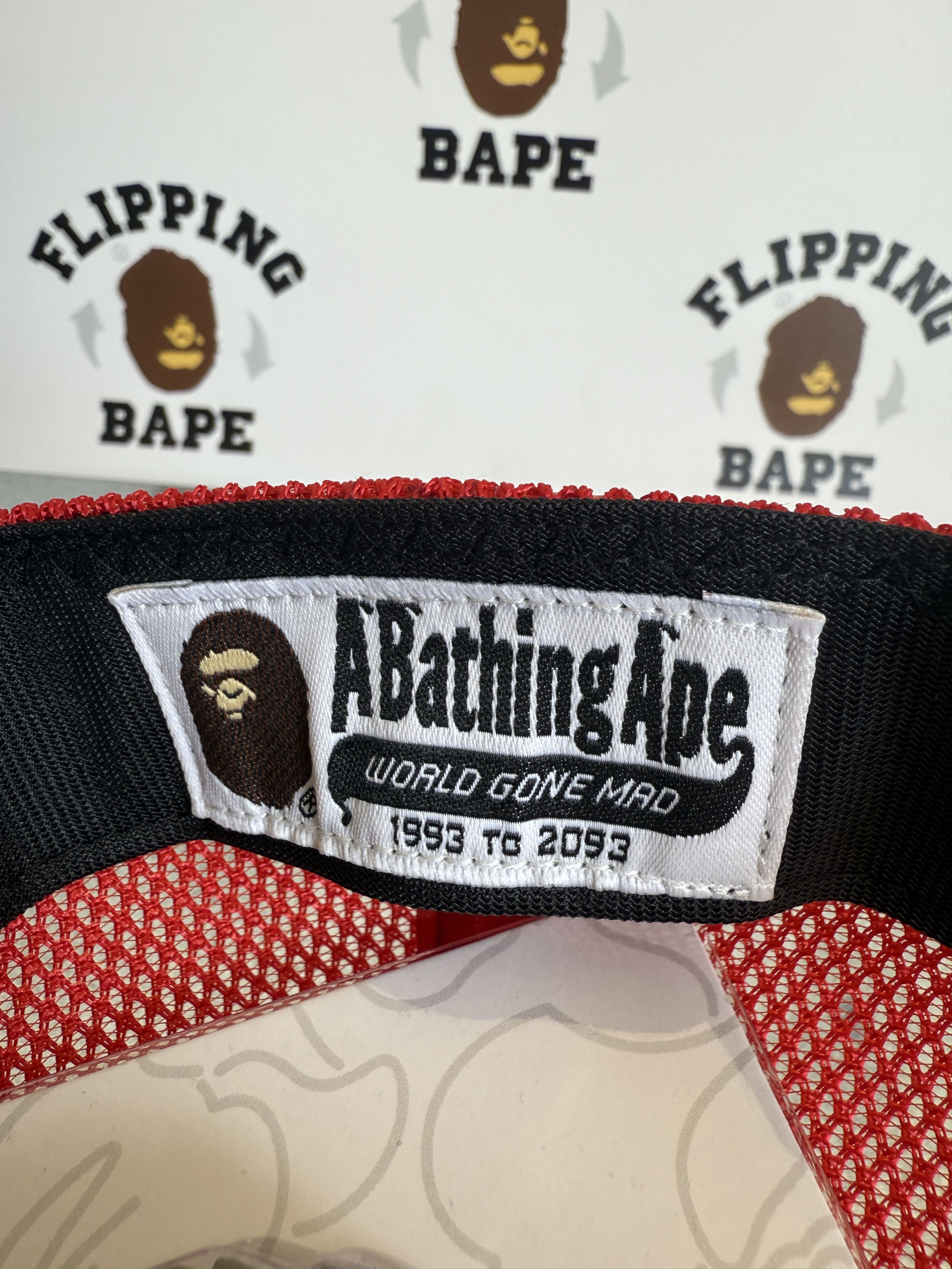 Bape BAPE COLOR CAMO NYC LOGO MESH CAP Size ONE SIZE - 9 Thumbnail