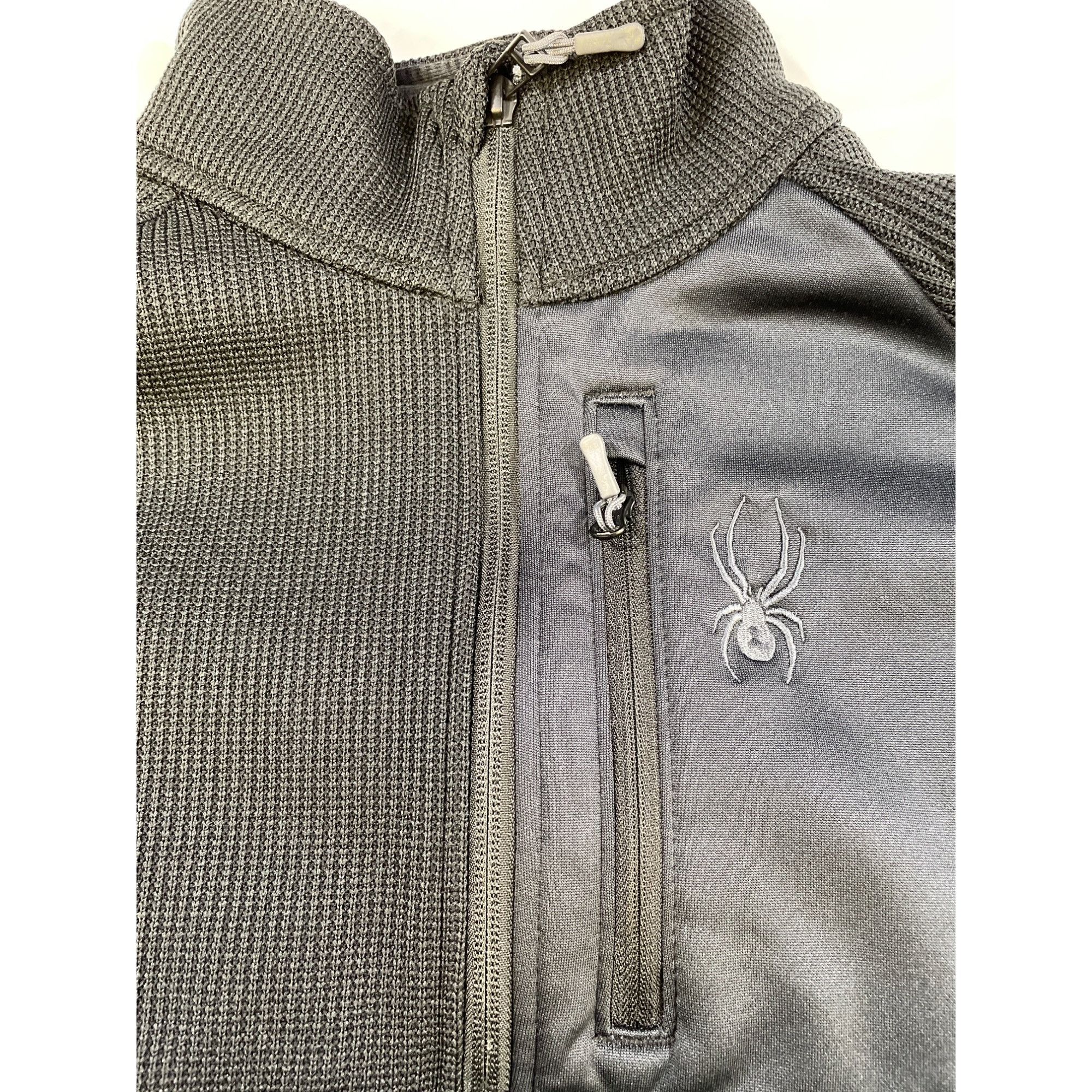 Spyder Spyder Men's Black Half Zip Sweater/ Pull over/Stretch Size Size US M / EU 48-50 / 2 - 5 Thumbnail