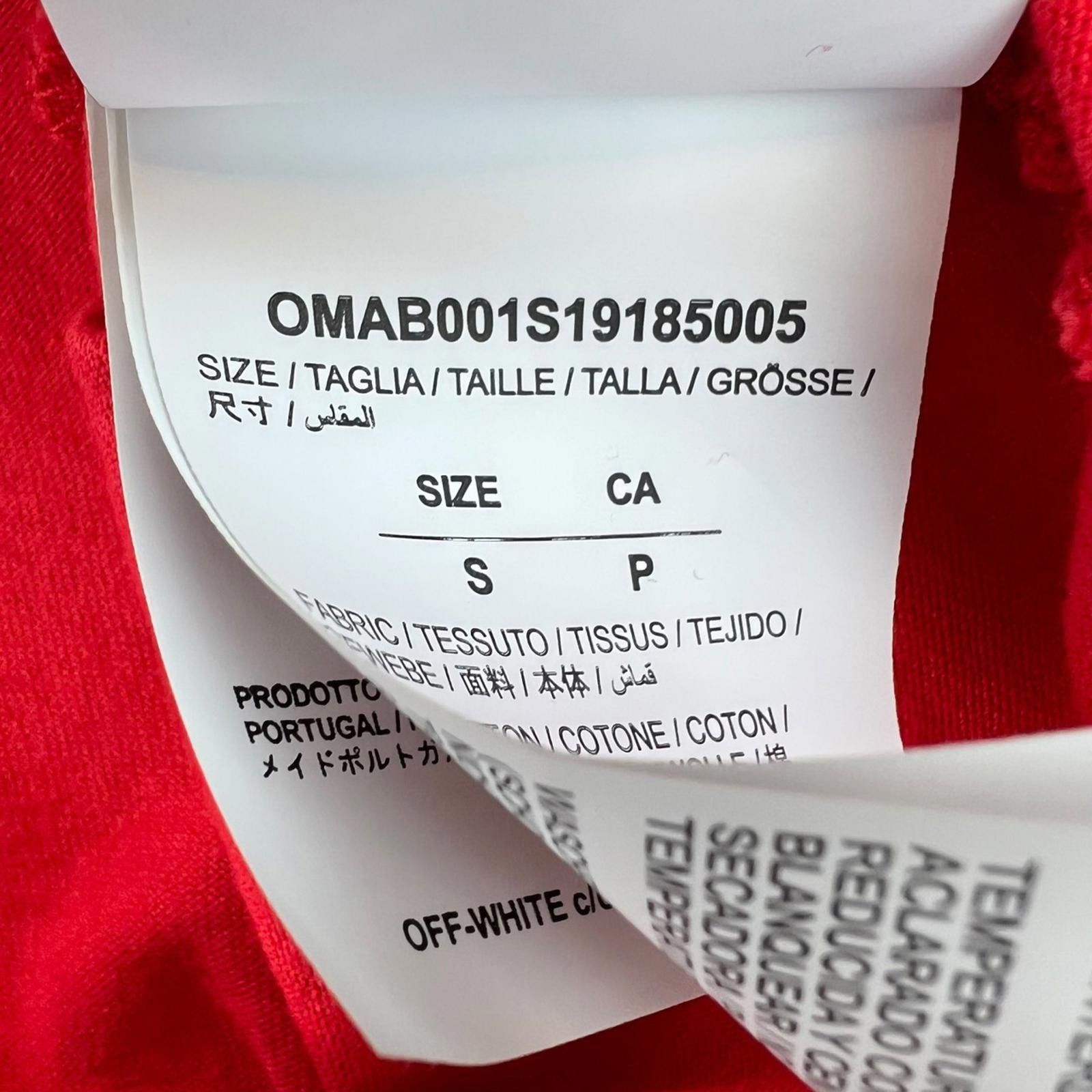 Off-White Off-White Mona Lisa Red Long Sleeve T Shirt Size US S / EU 44-46 / 1 - 5 Thumbnail