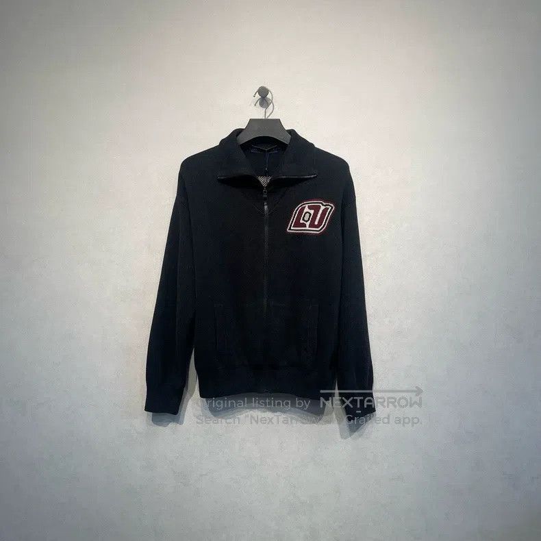 Louis Vuitton Louis Vuitton Logo jacquard zipper sweater jacket Size US M / EU 48-50 / 2 - 1 Thumbnail