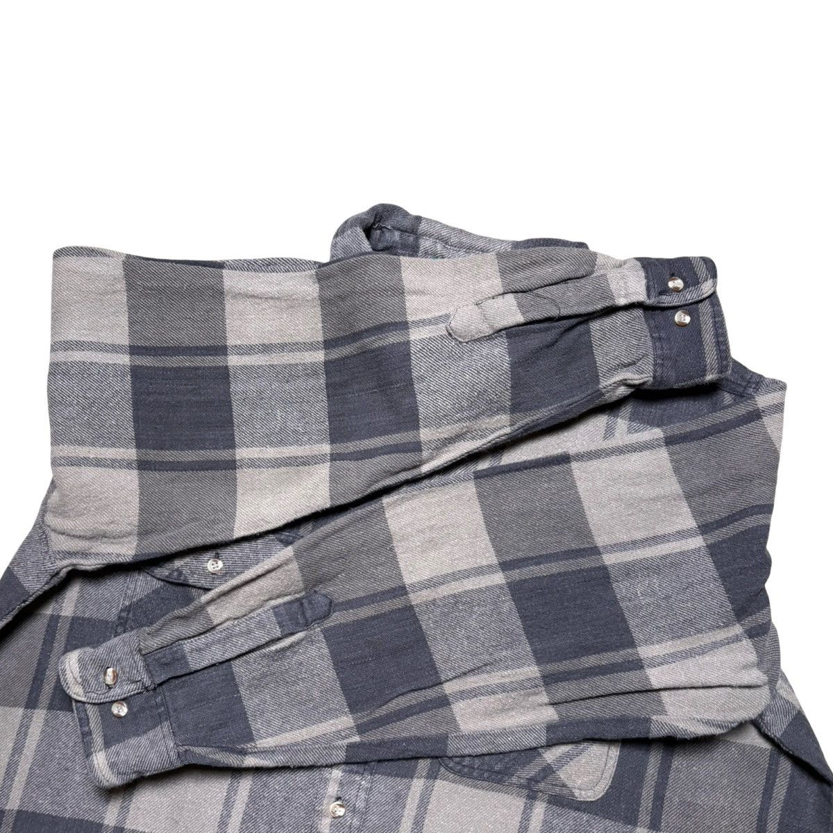 Other Vintage Campus Shirt Mens 2XL Gray Black Heavyweight Flannel Size US XXL / EU 58 / 5 - 7 Thumbnail