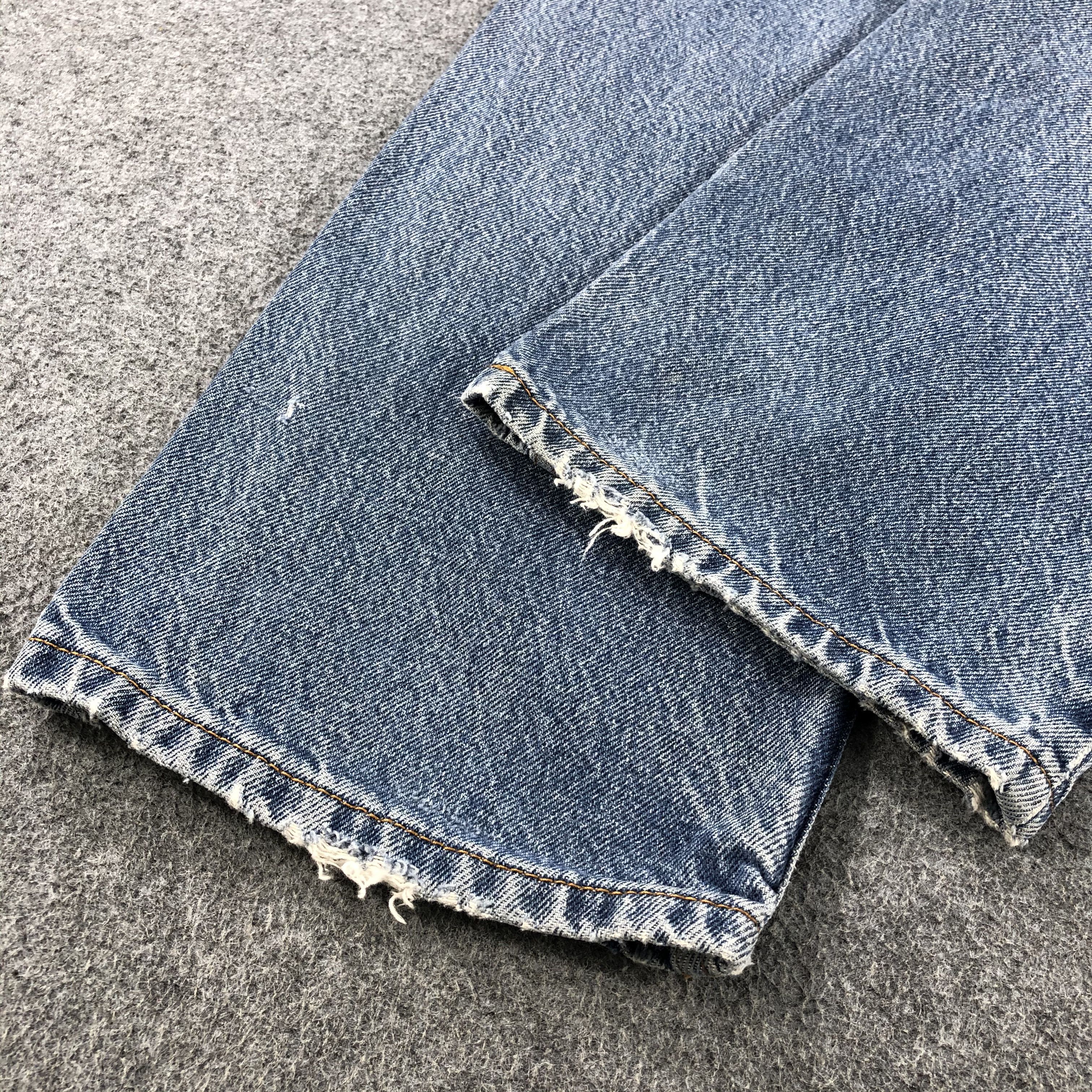 Levi's × Vintage Vintage 90s Blue Wash Levis 505 Jeans-JM1816 Size US 36 / EU 52 - 5 Thumbnail