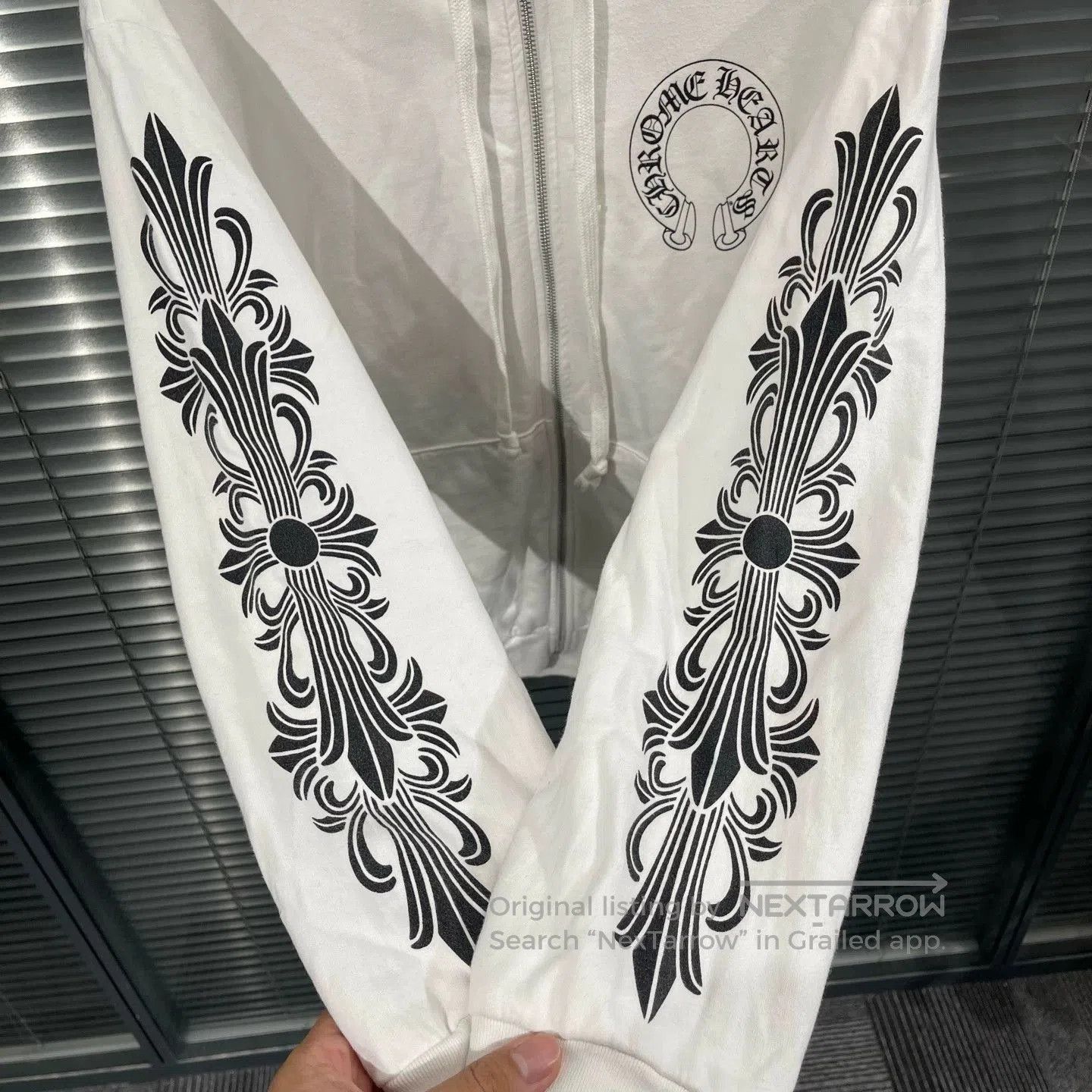 Chrome Hearts White Zip. Size US XL / EU 56 / 4 - 6 Thumbnail