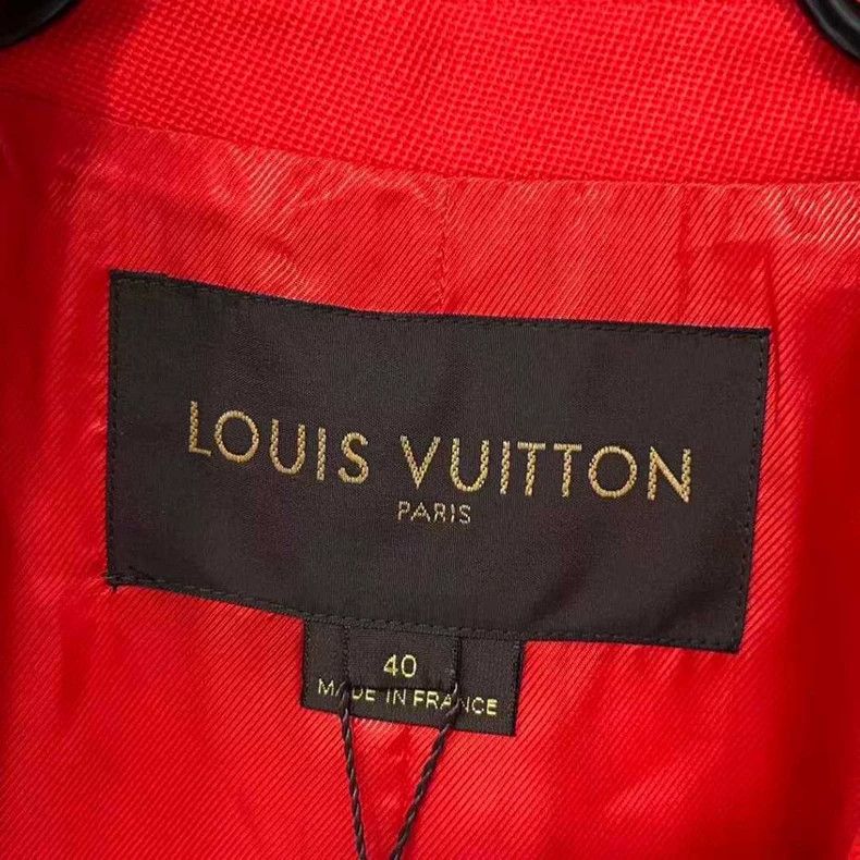Louis Vuitton Louis Vuitton Double-breasted jacket with lace collar jack Size S / US 4 / IT 40 - 4 Thumbnail