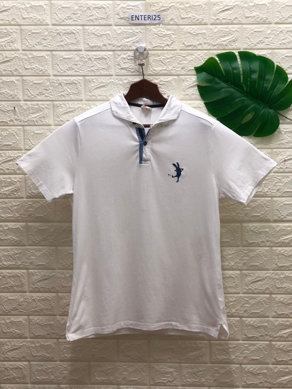 Japanese Brand Spinbox Embroidery polo rabbit Size US L / EU 52-54 / 3 - 2 Thumbnail