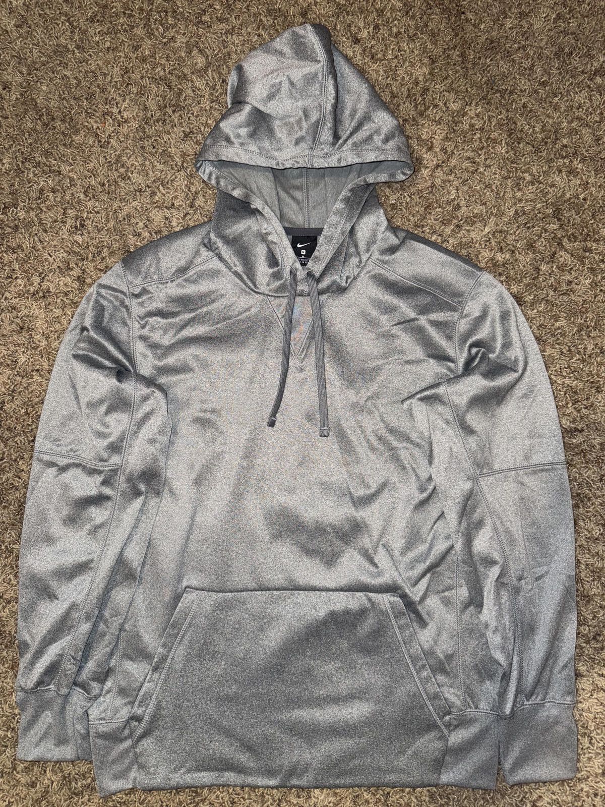 Nike Nike Men’s Practice Blank Grey Pull Over Hoodie Size US M / EU 48-50 / 2 - 1 Thumbnail