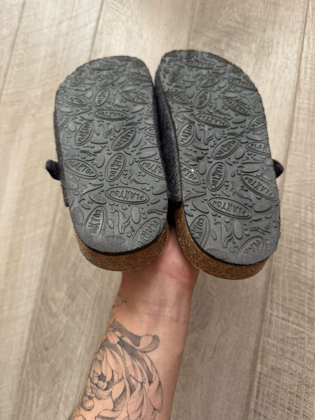 Vintage Plakton Wool Closed Slippers Made In Spain Size EU 45 Size US 11 / EU 44 - 5 Thumbnail