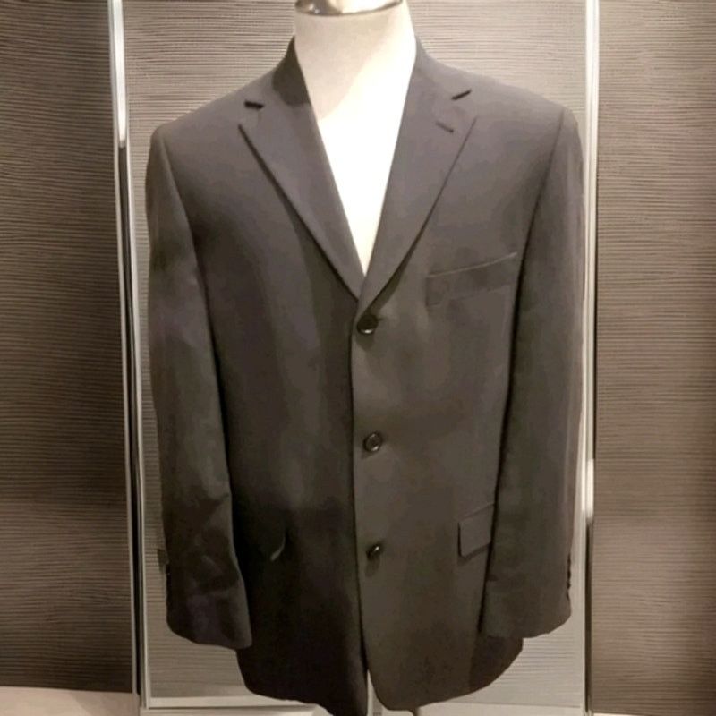 Hugo Boss navy blue Hugo Boss Sport Coat Jacket Blazer 38R Men Size 38R - 1 Thumbnail
