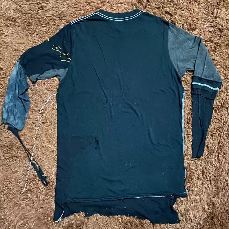 Undercover UNDERCOVER 05AW ARTS AND CRAFTS destroy patchwork long slee Size US L / EU 52-54 / 3 - 2 Thumbnail