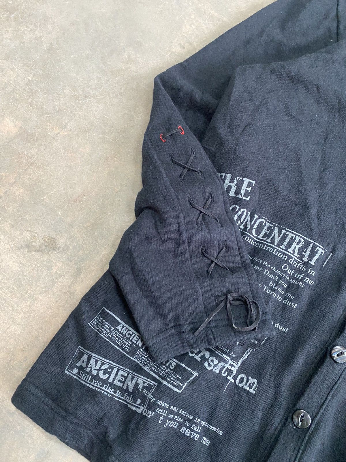 Hysteric Glamour × Japanese Brand × Le Grande Bleu (L.G.B.) 45 Cardigan Punk Grunge Lgb Style Bondage Gothic Size US M / EU 48-50 / 2 - 8 Thumbnail