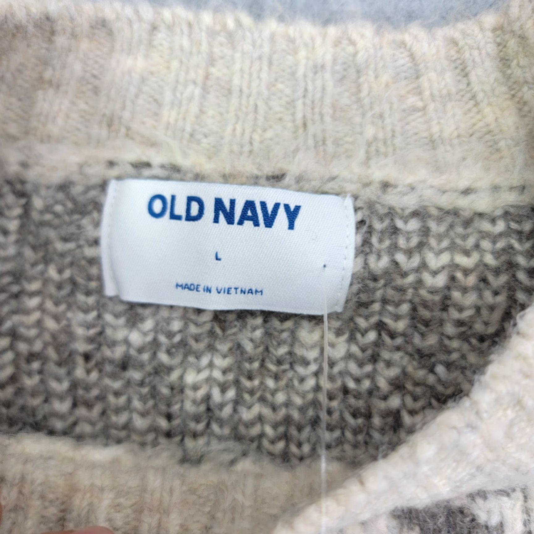 Old Navy Old Navy Sweater Womens Large Cozy Pullover Cheetah Print po-haye 720552-00 Size L / US 10 / IT 46 - 3 Thumbnail