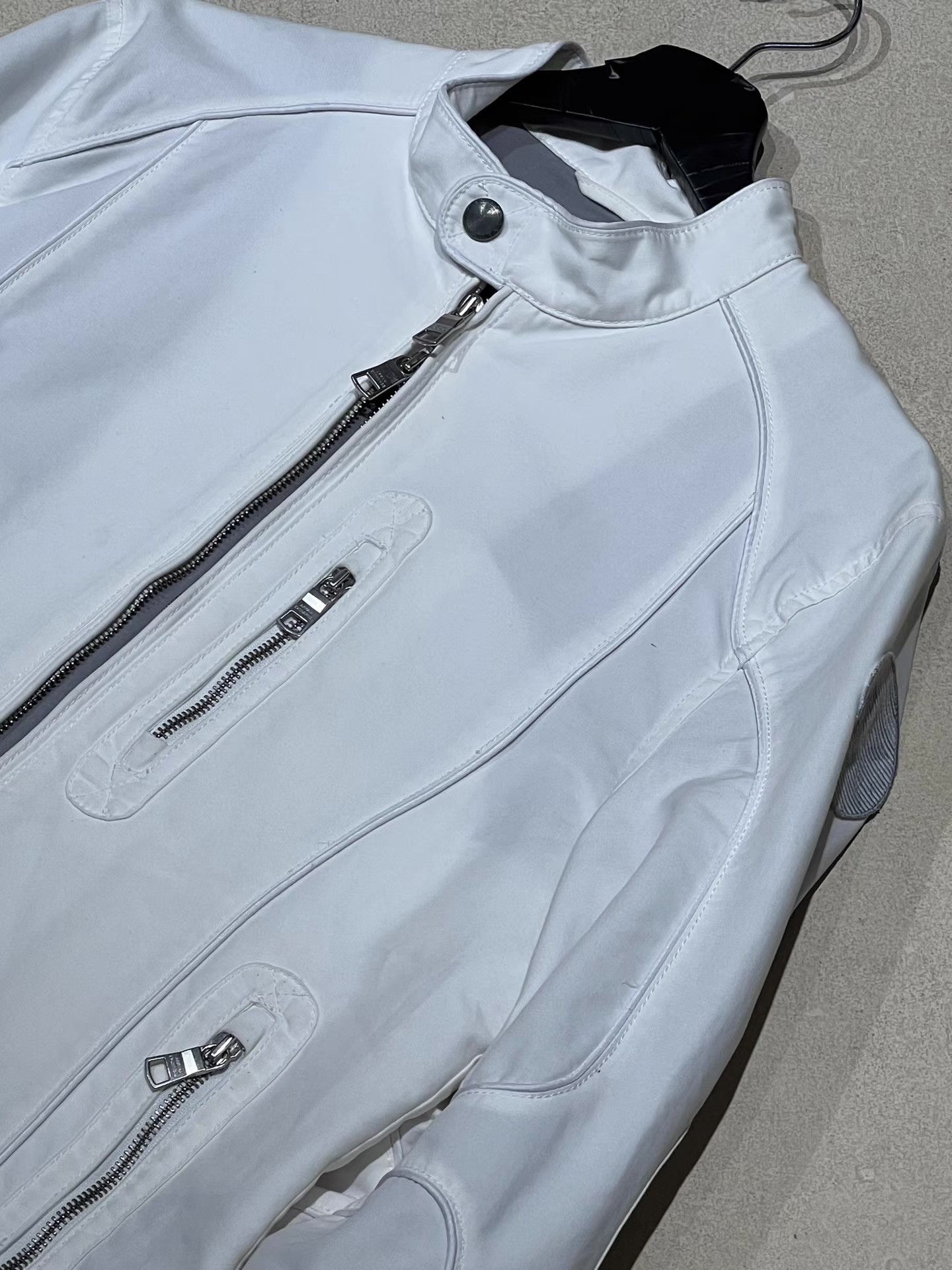 Armani Armani Archive Structured Biker Jacket Q13 Size US S / EU 44-46 / 1 - 4 Thumbnail