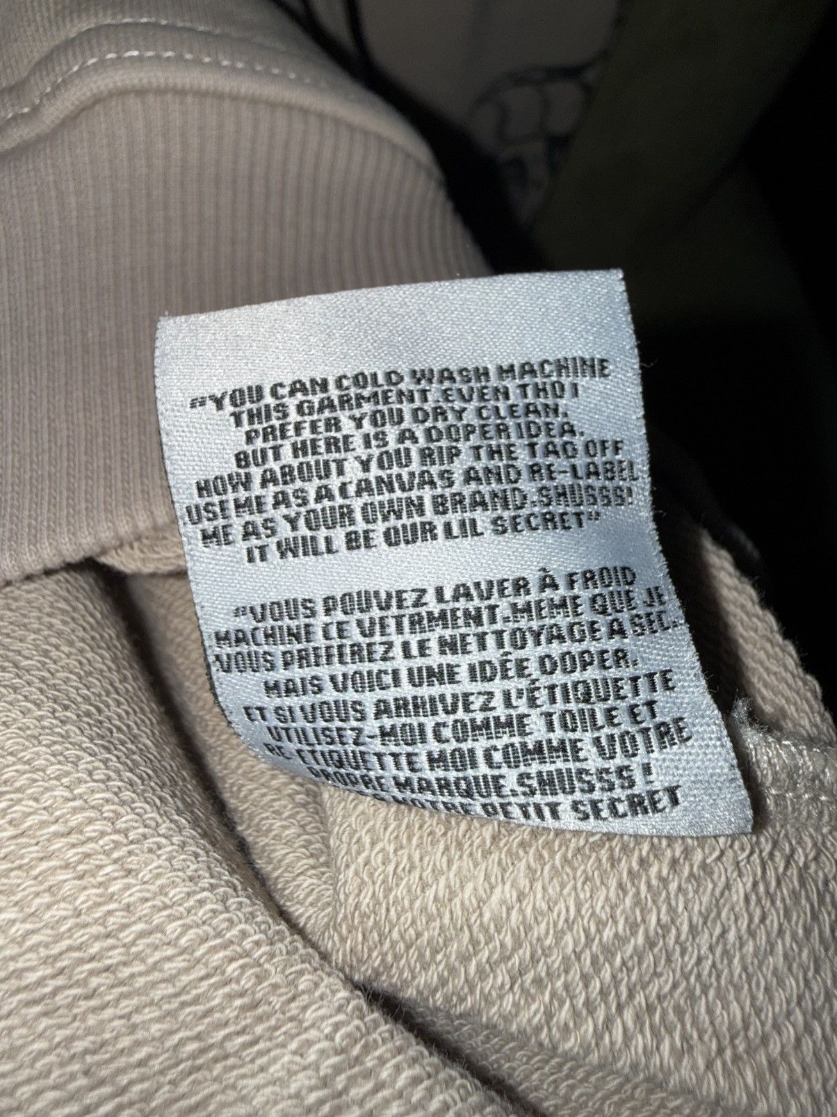 Other Wrathboy “Snake Hit” Hoodie, taupe/black, NEW, loose medium Size US M / EU 48-50 / 2 - 16 Thumbnail