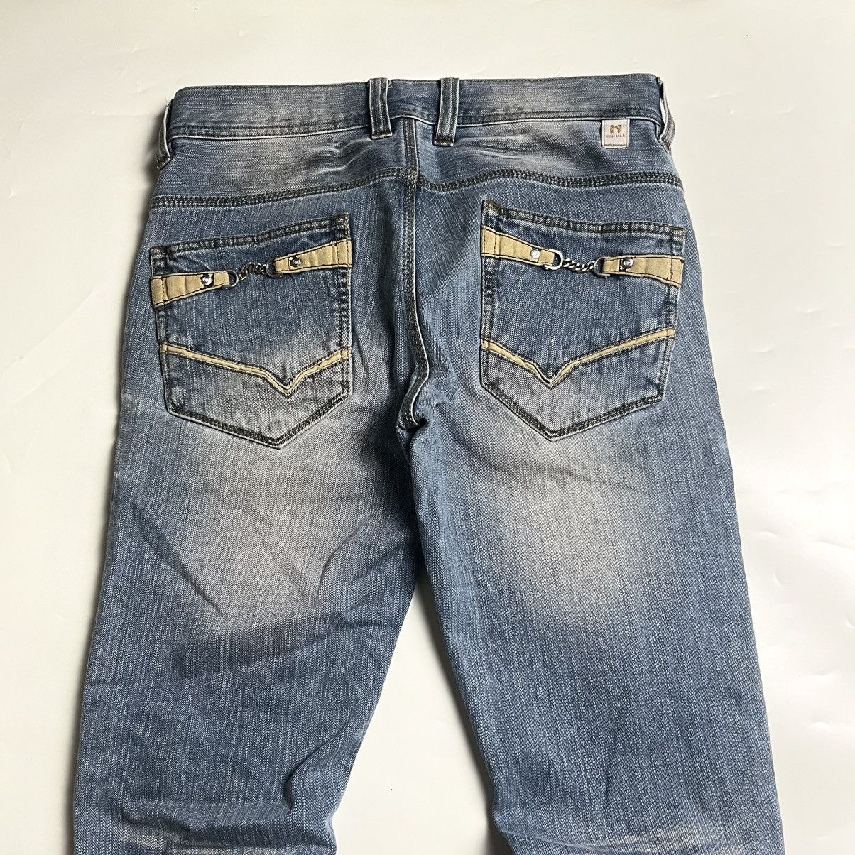 If Six Was Nine 🔥HOT🔥Japanese Hideaways Nicole Mudwash denim Size US 32 / EU 48 - 6 Thumbnail