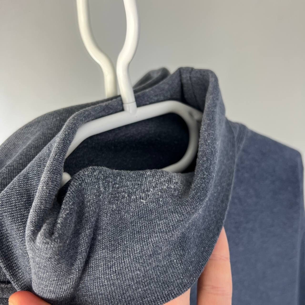 Vintage Vintage Nike Mini Swoosh Y2k Boxy Fit Sweatshirt Turtleneck Size US XL / EU 56 / 4 - 4 Thumbnail