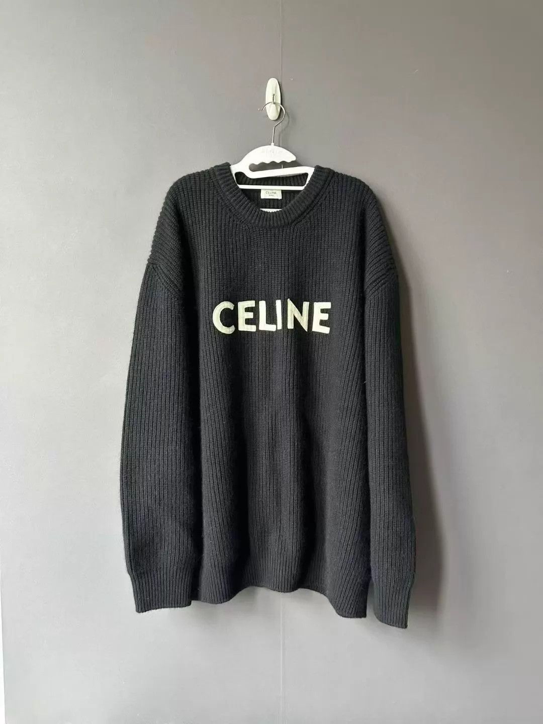 Celine Celine Black It Sweater XL New with Tags Size US XL / EU 56 / 4 - 1 Thumbnail