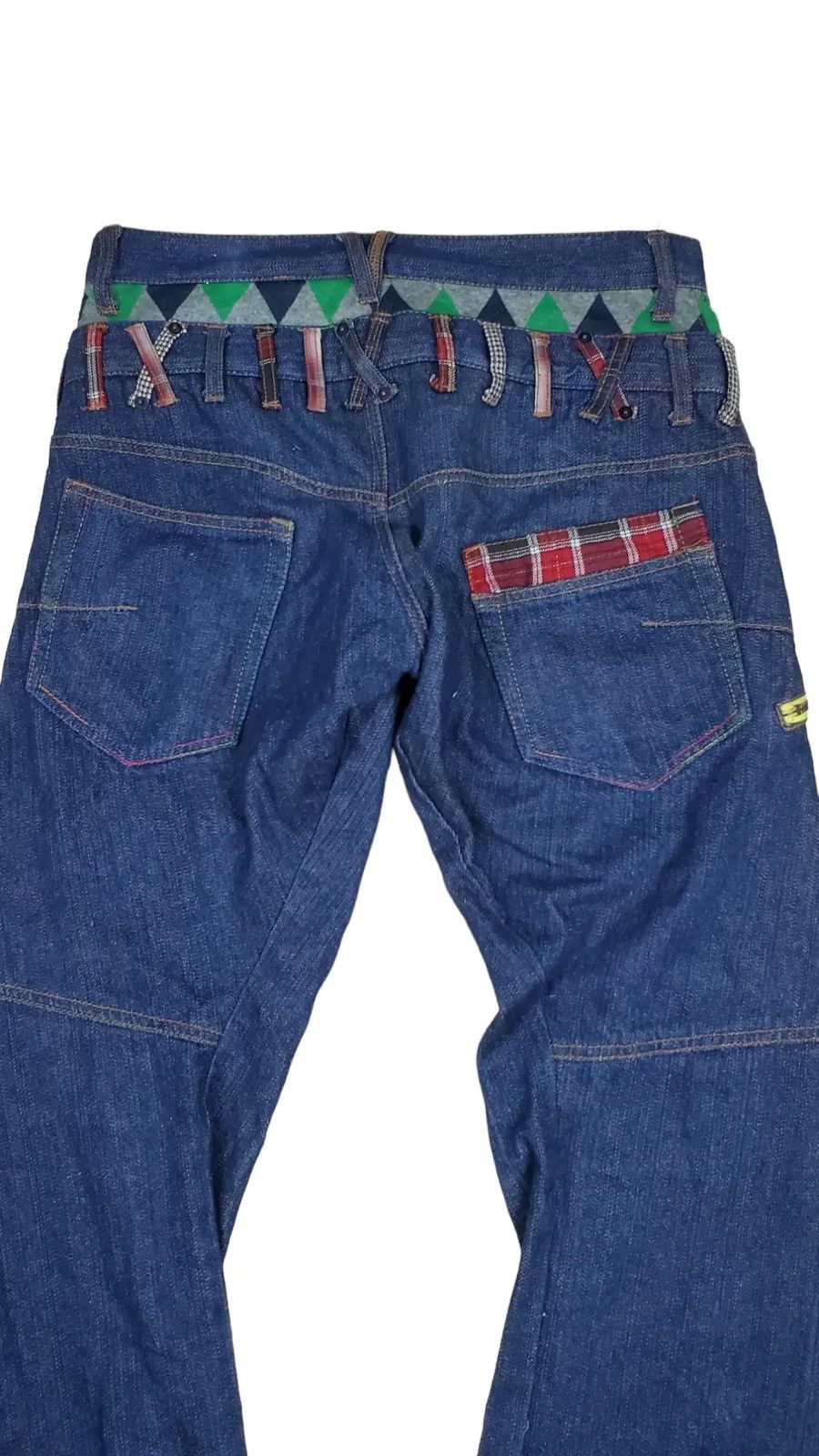 Japanese Brand × Vintage 🔥Vintage Denim Double Waist Japan 🔥 Size US 34 / EU 50 - 5 Thumbnail