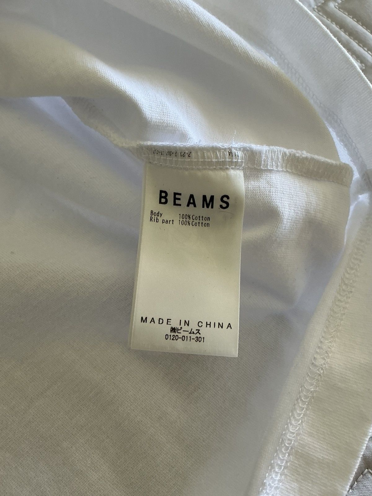 Beams Japan Beams Orange Truck Logo T-shirt Size L Size US L / EU 52-54 / 3 - 4 Thumbnail