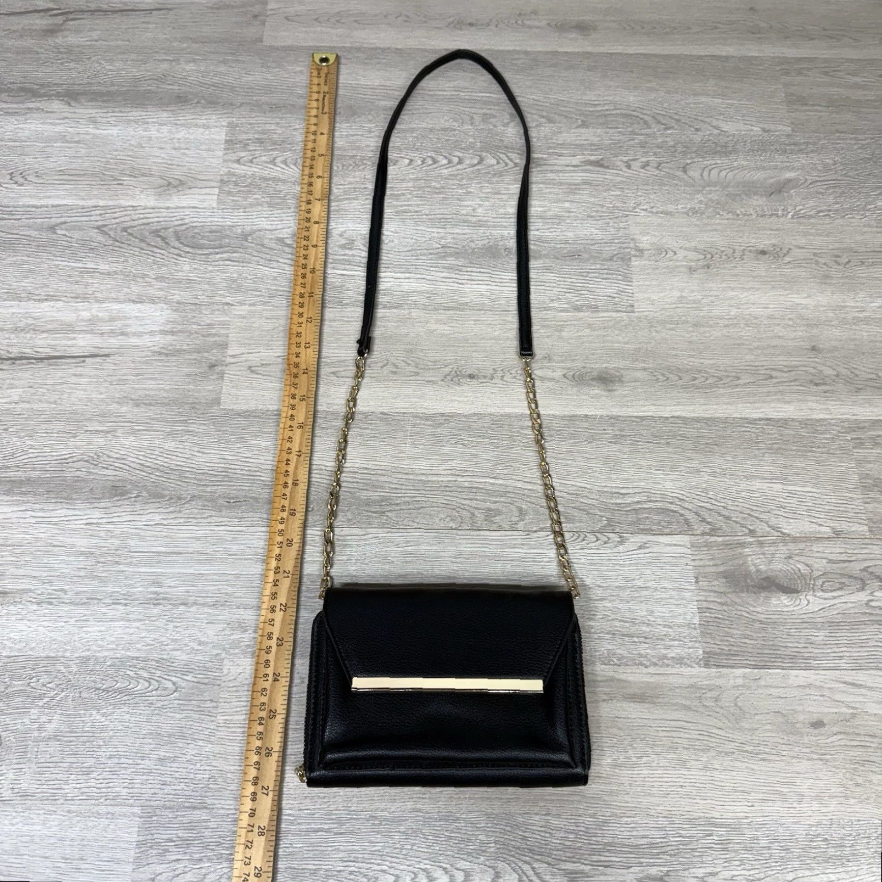 Madison MADISON WEST Black Convertible Wristlet Crossbody Bag Purse Clutch Size ONE SIZE - 3 Thumbnail