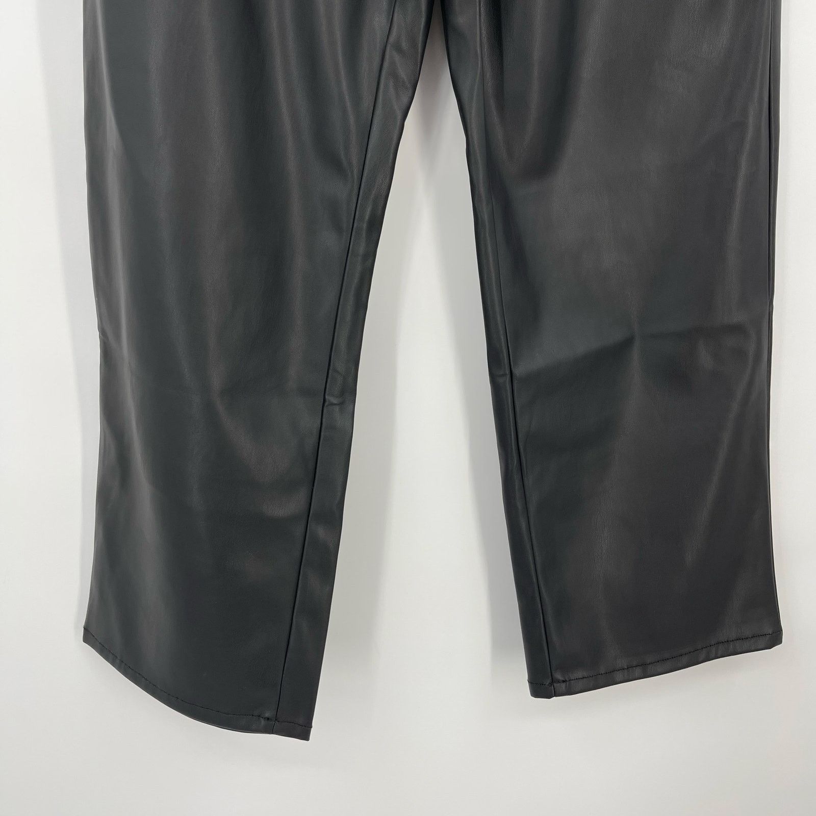 MOTHER MOTHER | NWT The Rambler Zip Ankle Black 33 Plus Size Size 33" - 9 Thumbnail
