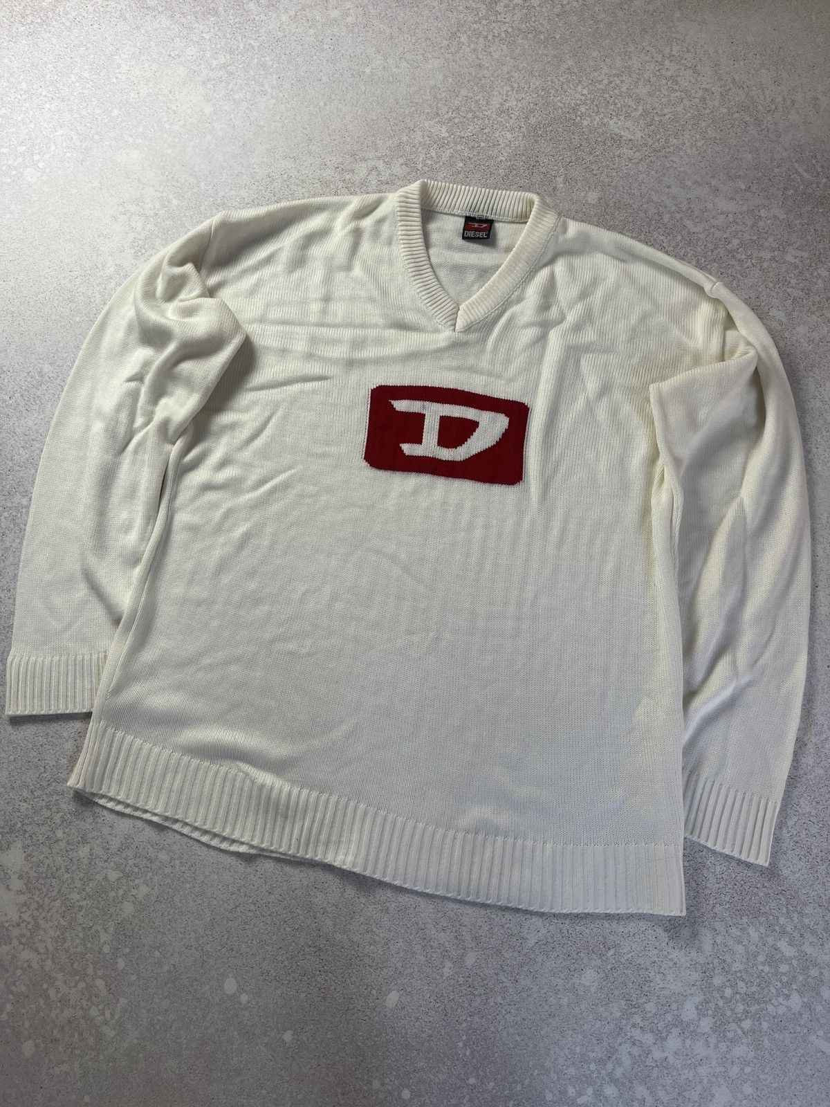 Diesel × Japanese Brand × Vintage Vintage Y2K 00s Diesel Big Logo 