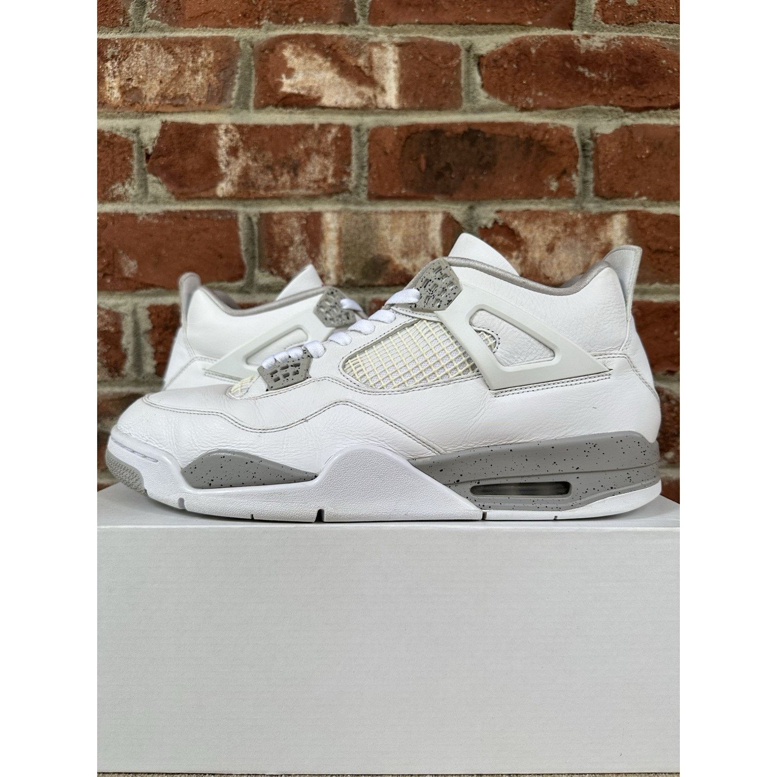 Jordan Brand Jordan 4 Retro White Oreo - Size 14 Size US 14 / EU 47 - 1 Thumbnail