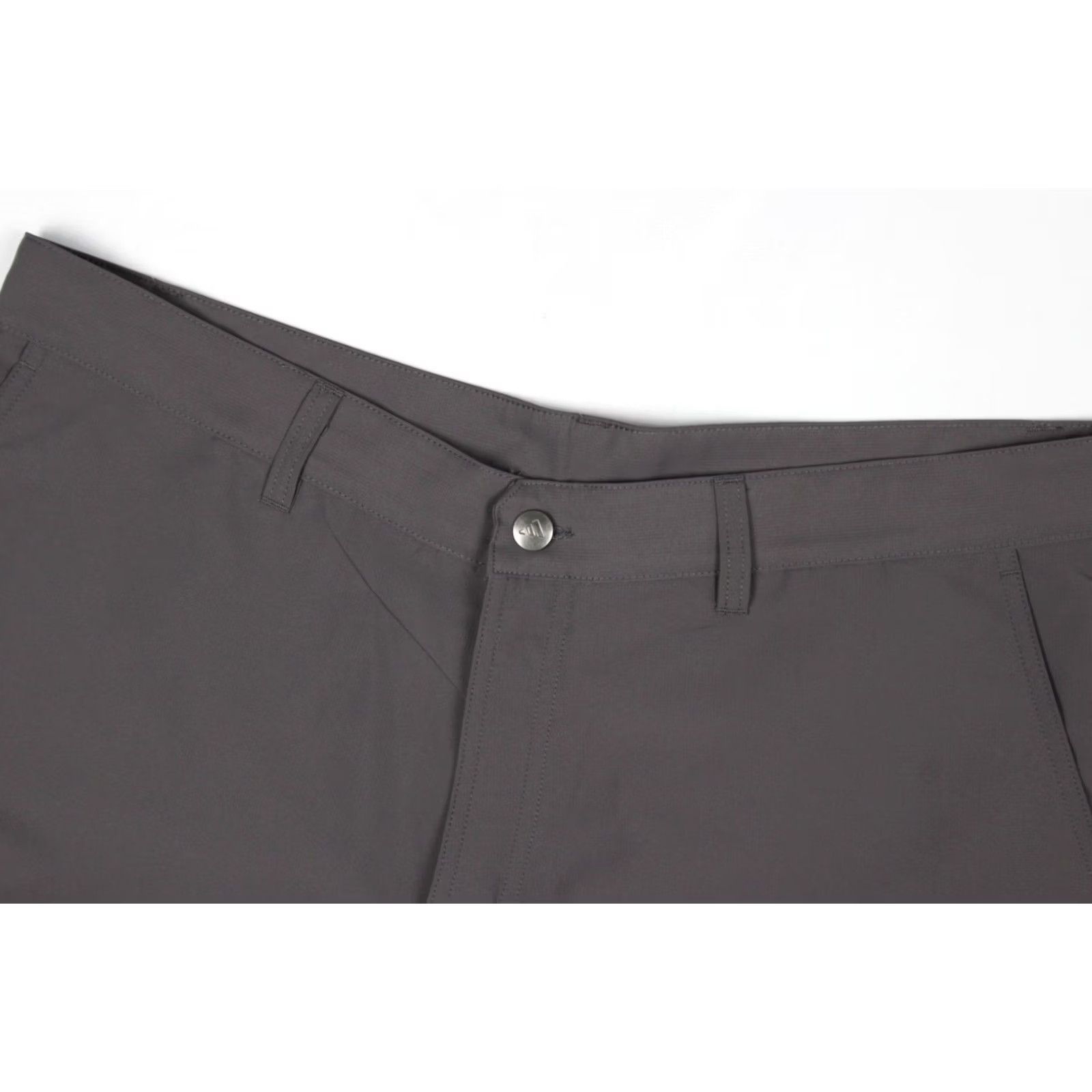 Adidas Adidas Men’s Woven Cargo Shorts 38 x 8" Inseam Charcoal Black Solid Front Zip Pockets Cargo Drawer Pocket Mens Shorts Size US 38 / EU 54 - 4 Thumbnail