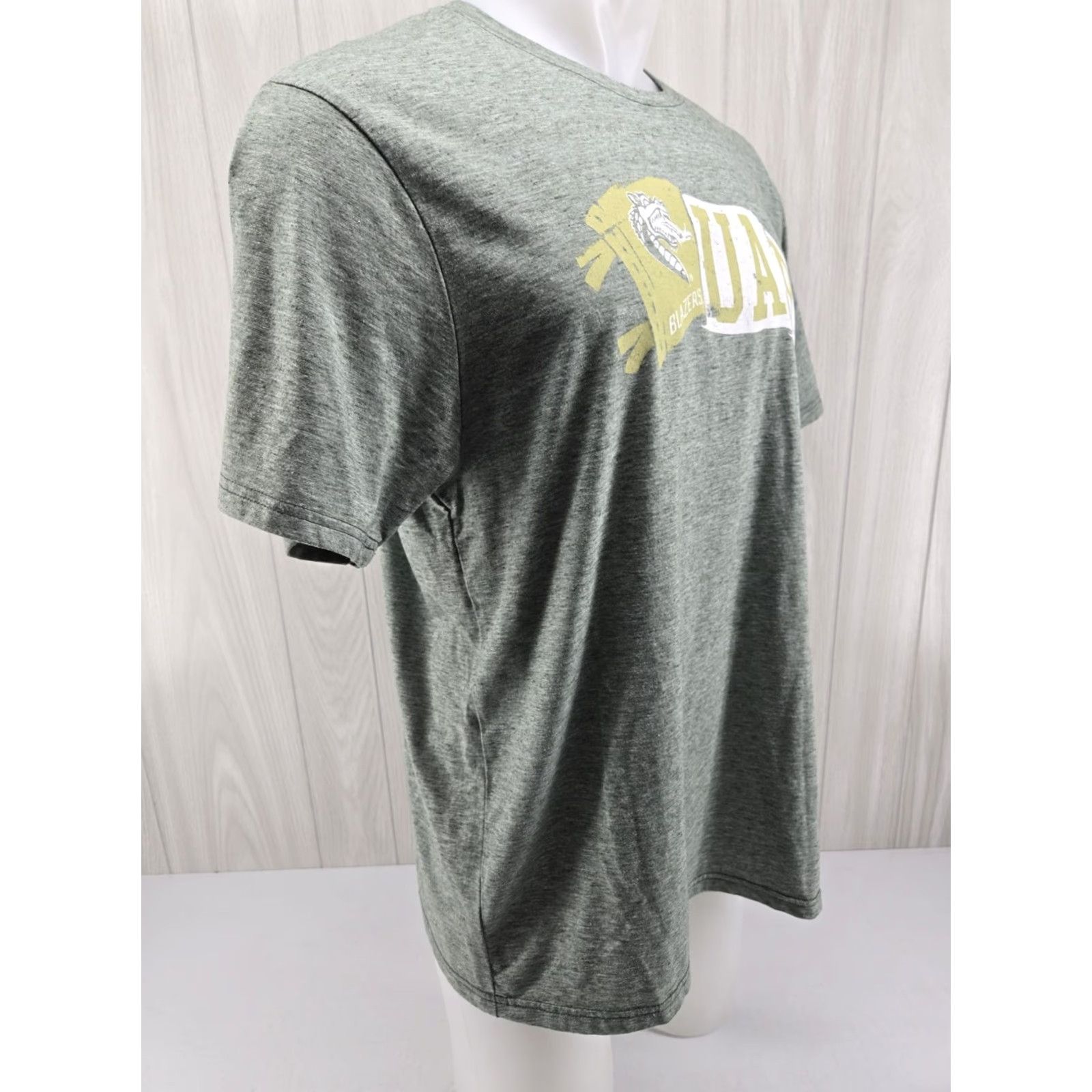 Vintage UAB Blazers T Shirt XL Green League 91 Mens Short Sleeve Size US XL / EU 56 / 4 - 6 Thumbnail