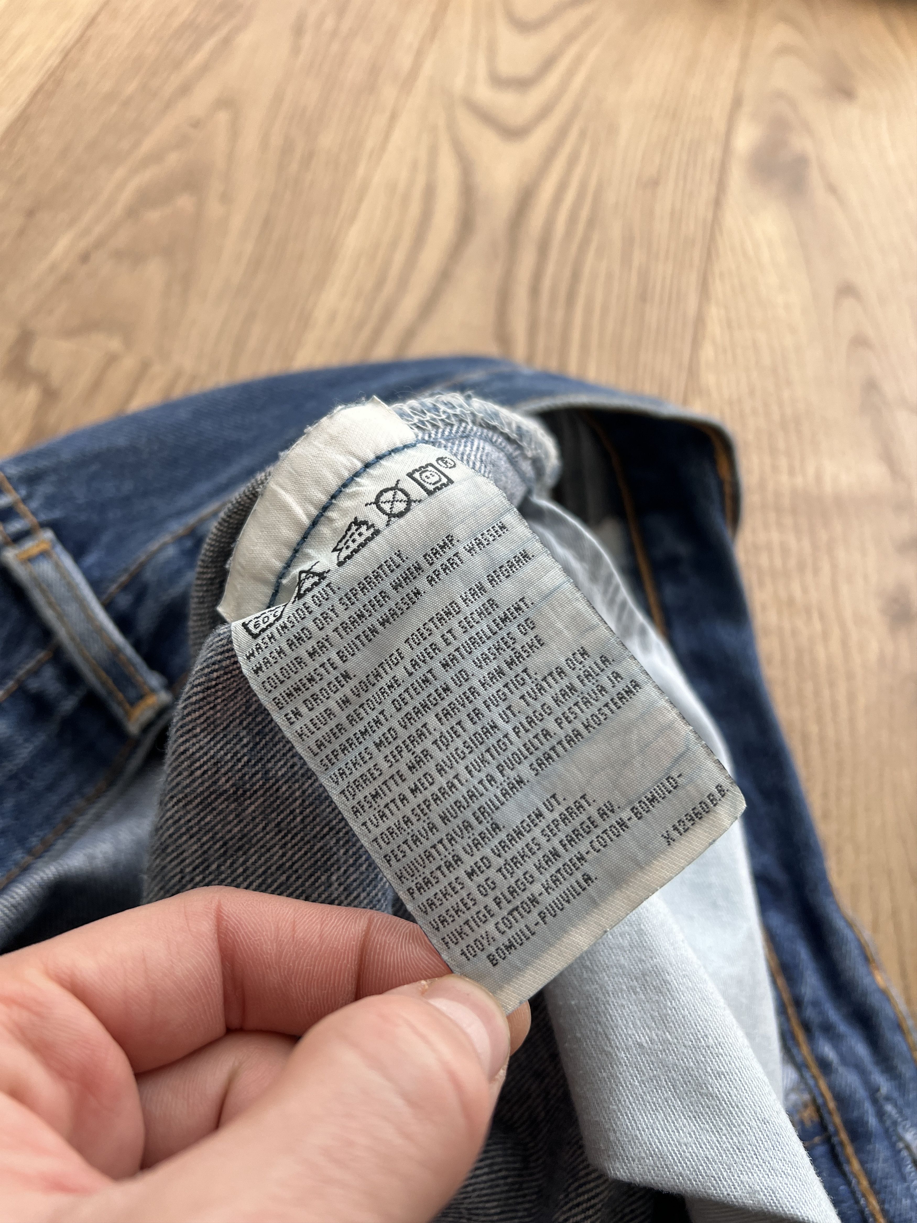 Levi's Vintage Clothing Levis 555 04 Flared boot cut vintage 2000s Retro denim jeans Size US 32 / EU 48 - 19 Thumbnail